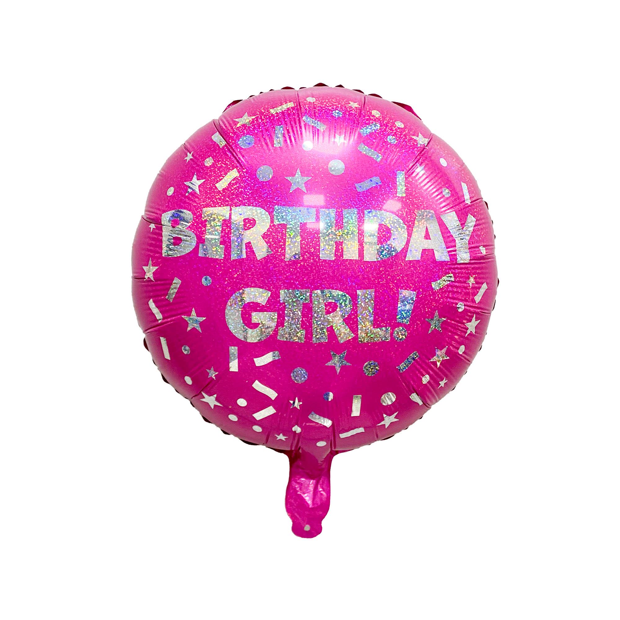 Sainsbury's Home Birthday Girl Foil 18" Balloon