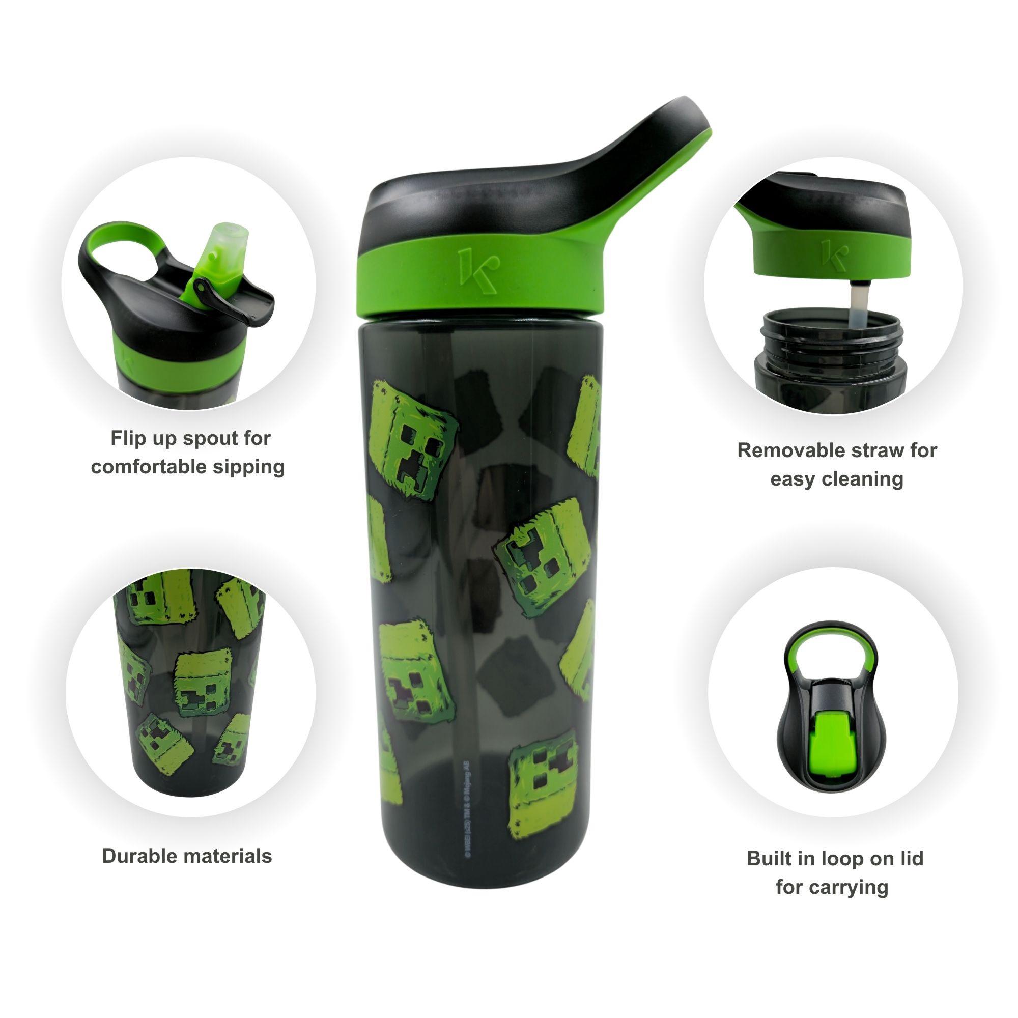 Minecraft Atlantic PP Bottle - 600ml thumbnail 3