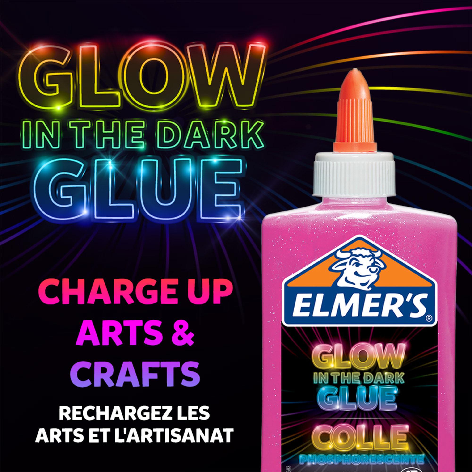 Elmer's Pink Glow-in-the-Dark Liquid Glue thumbnail 2