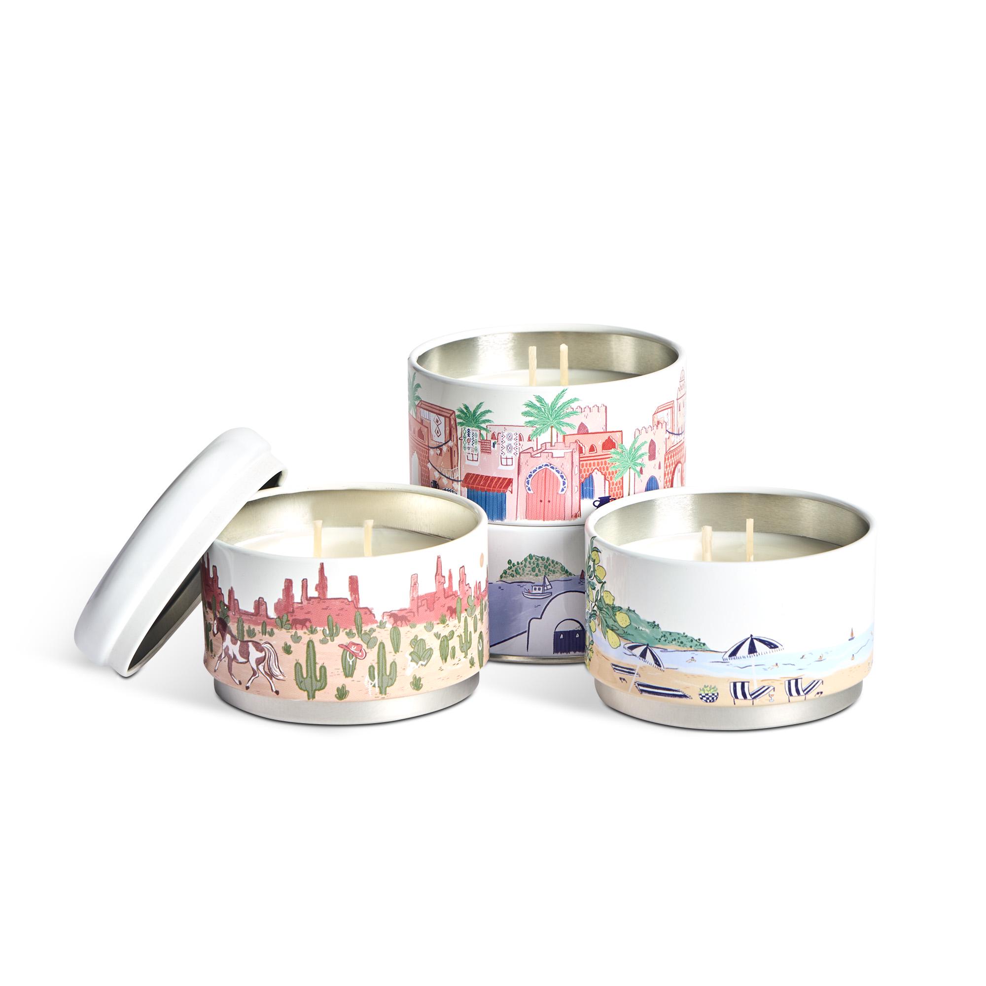 Habitat Destinations Stacking Tin Candle thumbnail 2