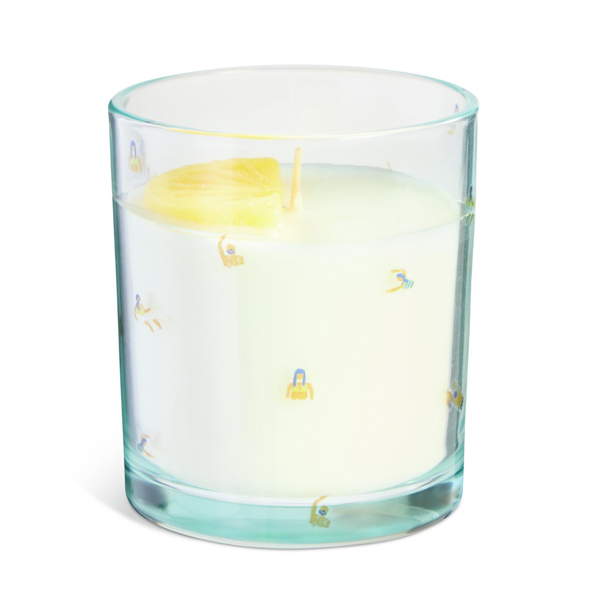 Habitat Amalfi Decal Candle With Lemon