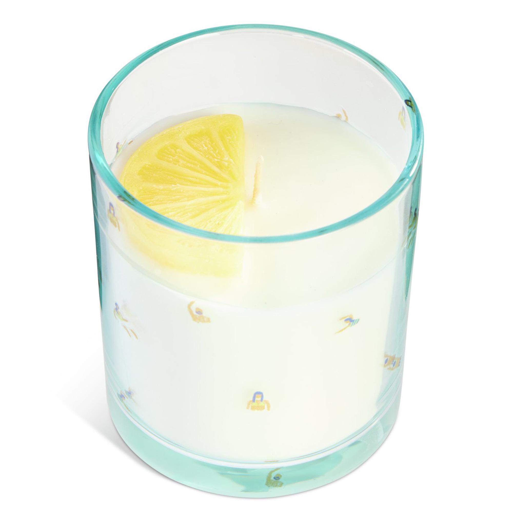 Habitat Amalfi Decal Candle With Lemon thumbnail 2