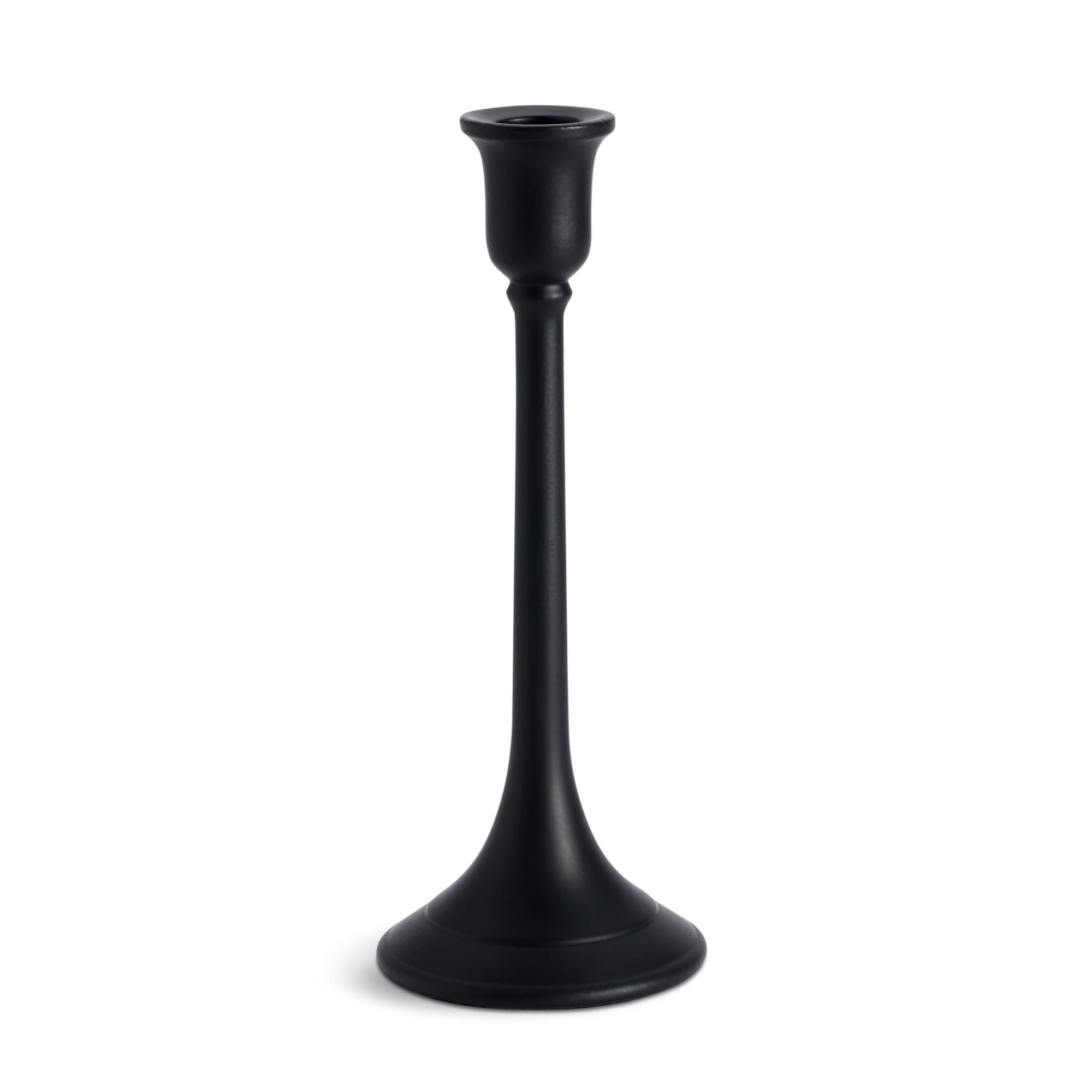 Habitat Medium Candle Stick - Black