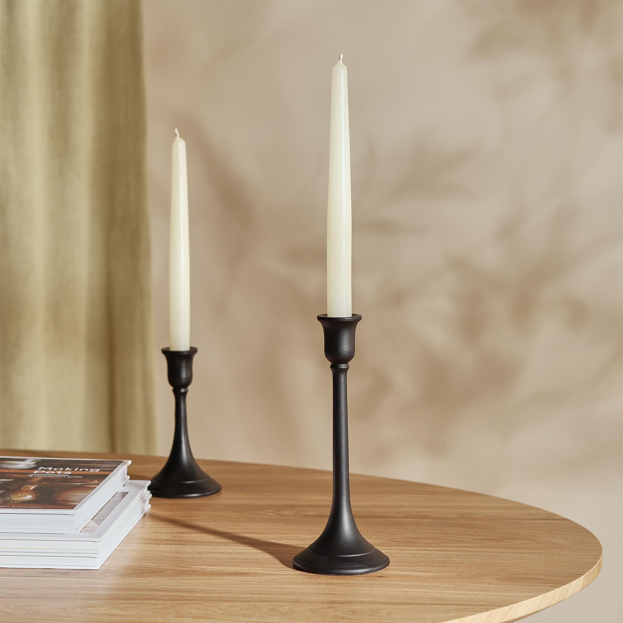 Habitat Medium Candle Stick -  Black thumbnail 2