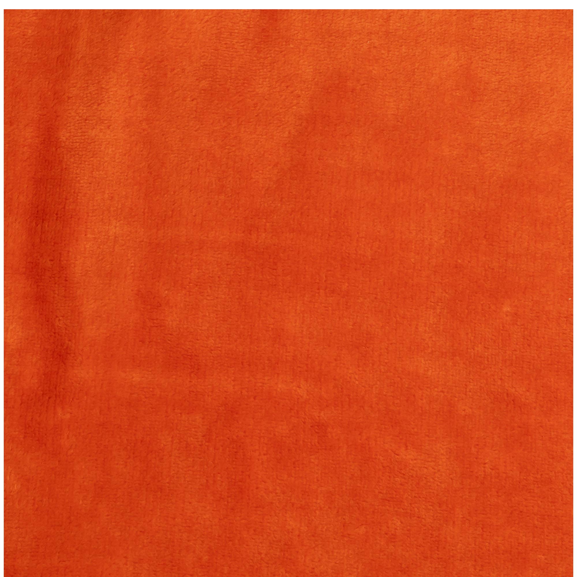 Sainsbury's Home Fleece Throw - Orange - 125x150 thumbnail 3
