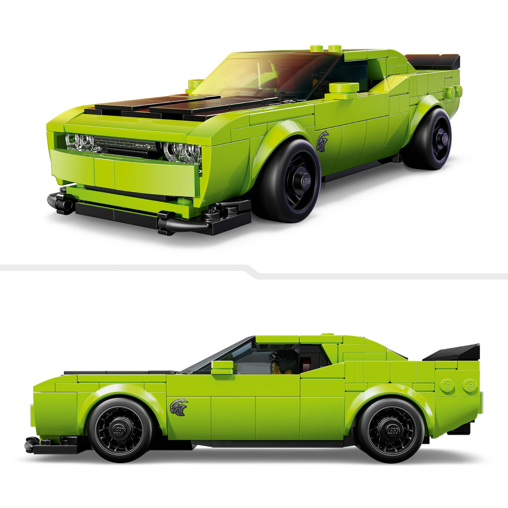 LEGO Speed Champions Dodge Challenger SRT Hellcat Sports Car 77237 thumbnail 3