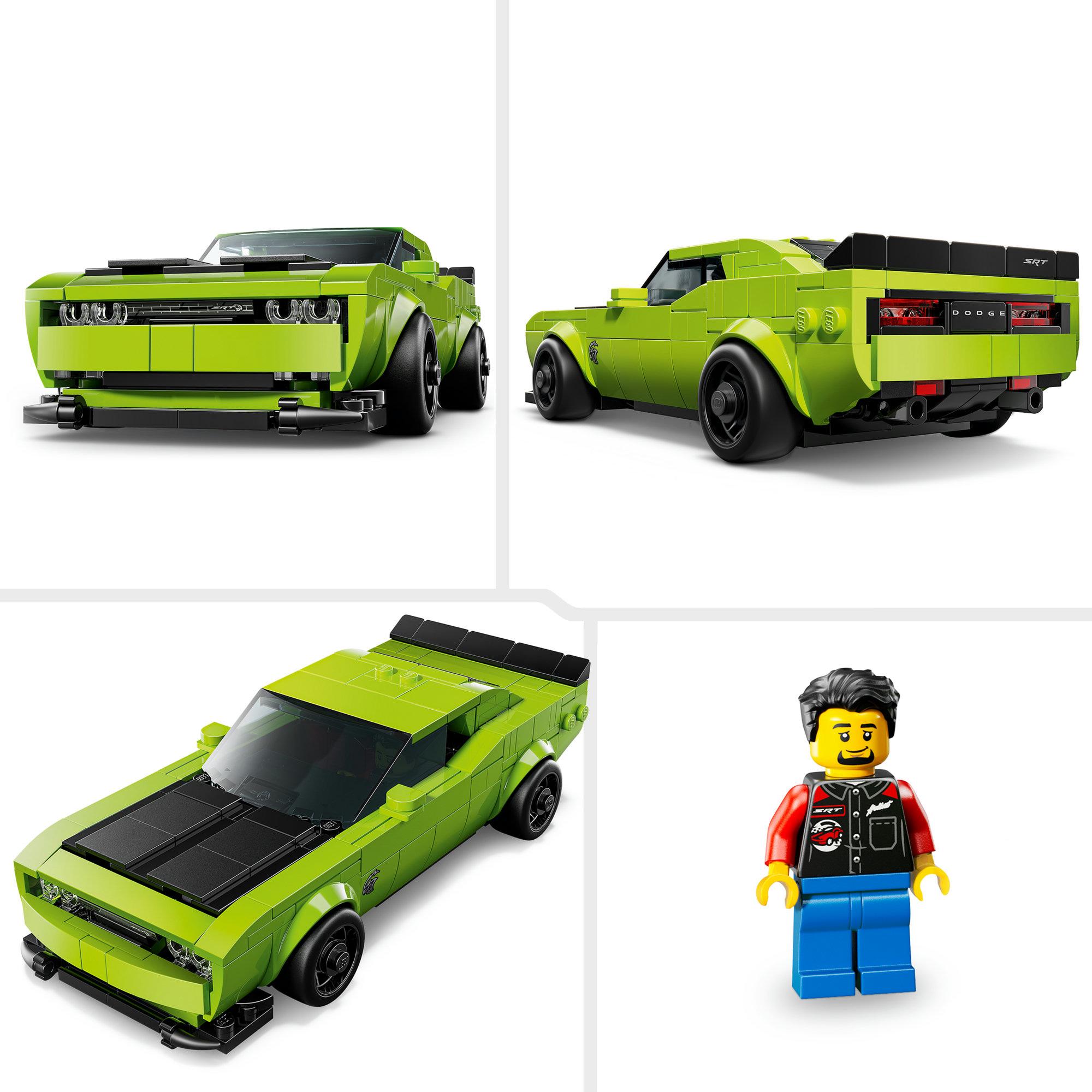 LEGO Speed Champions Dodge Challenger SRT Hellcat Sports Car 77237 thumbnail 4