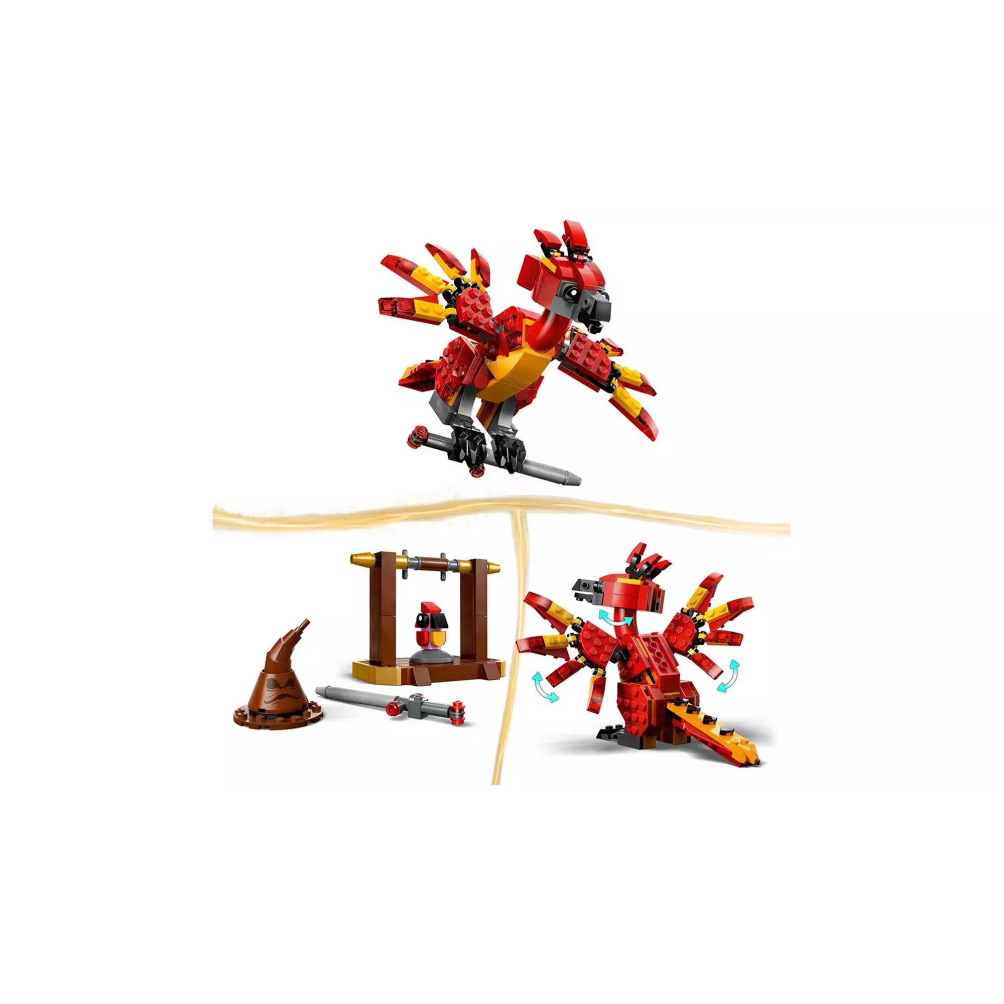 Lego Harry Potter Fawkes - Dumbledore's Phoenix Toy Set 76448 thumbnail 4