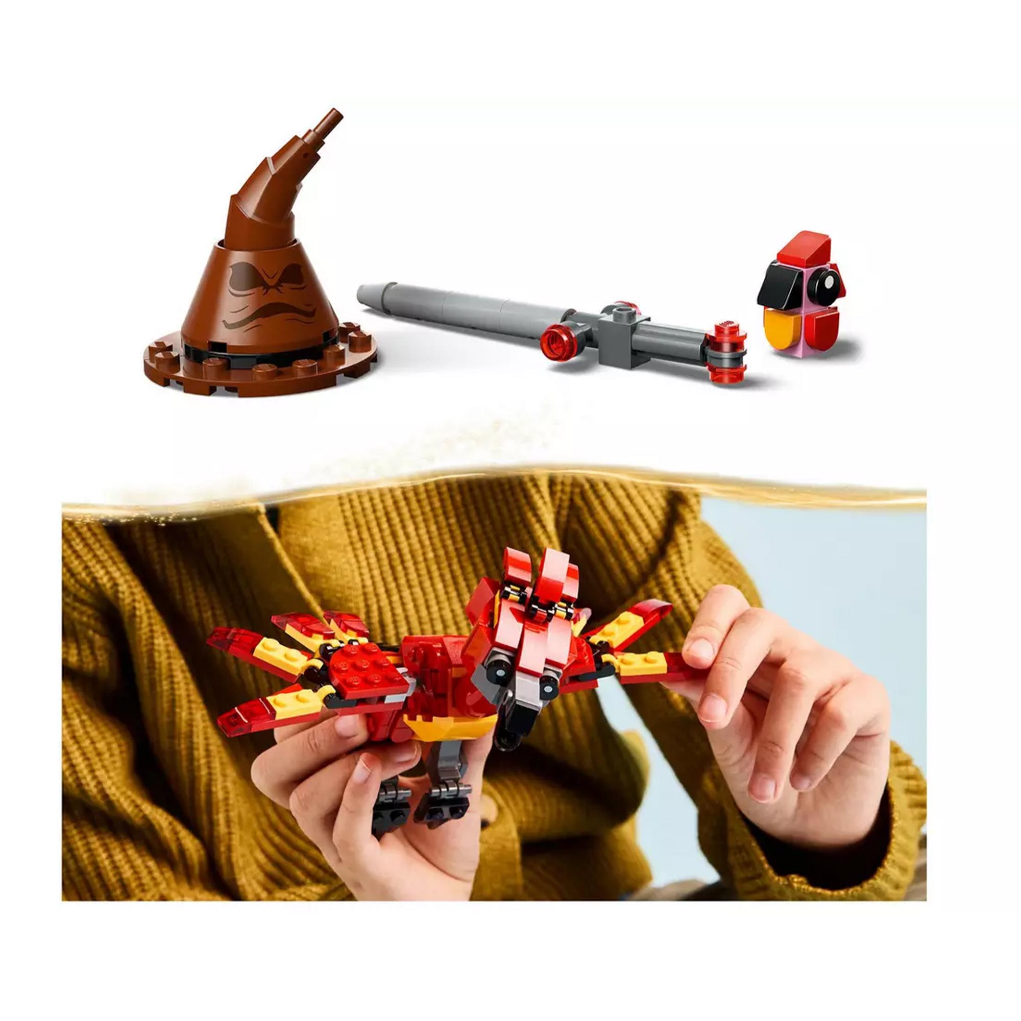 Lego Harry Potter Fawkes - Dumbledore's Phoenix Toy Set 76448 thumbnail 5