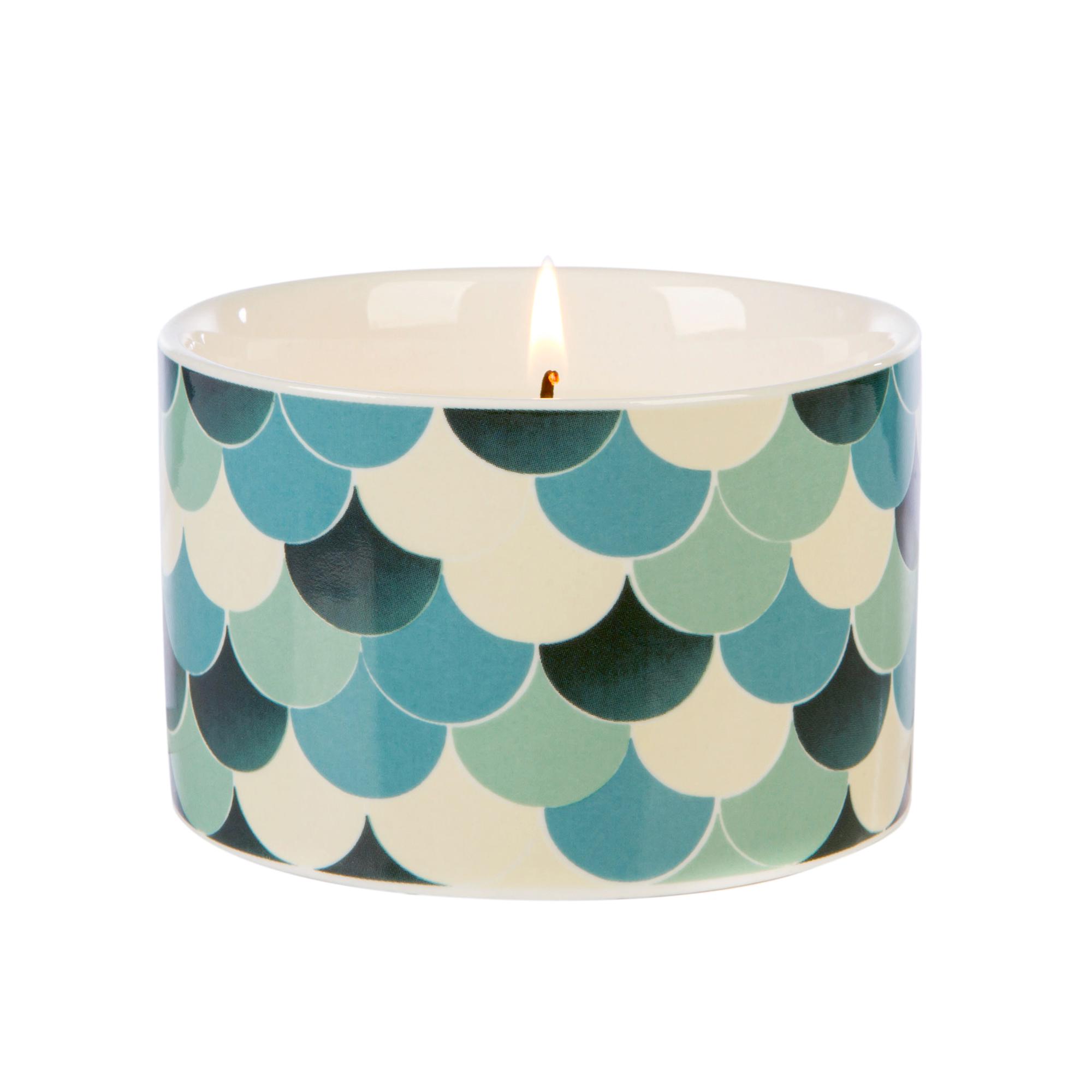 Wax Lyrical Fired Earth Ceramic Candle - Green Tea & Bergamot thumbnail 2