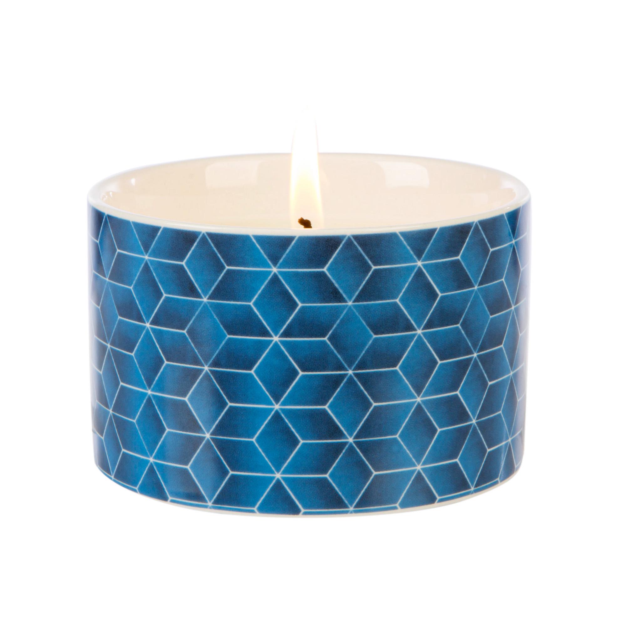 Wax Lyrical Fired Earth Ceramic Candle - Assam & White Cedar