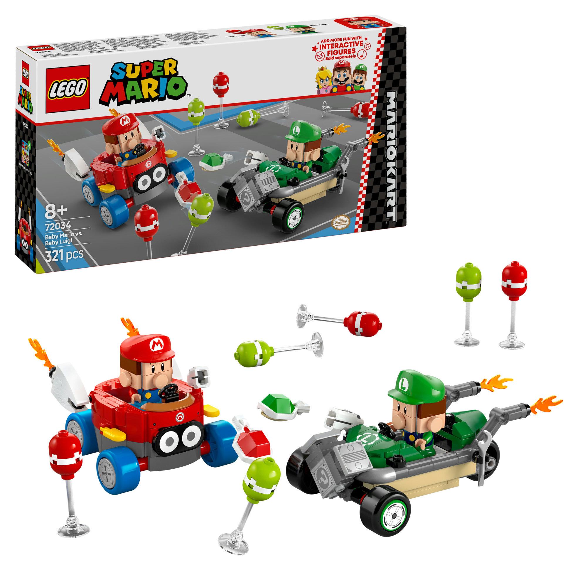 LEGO Super Mario: Mario Kart – Baby Mario vs. Baby Luigi 72034