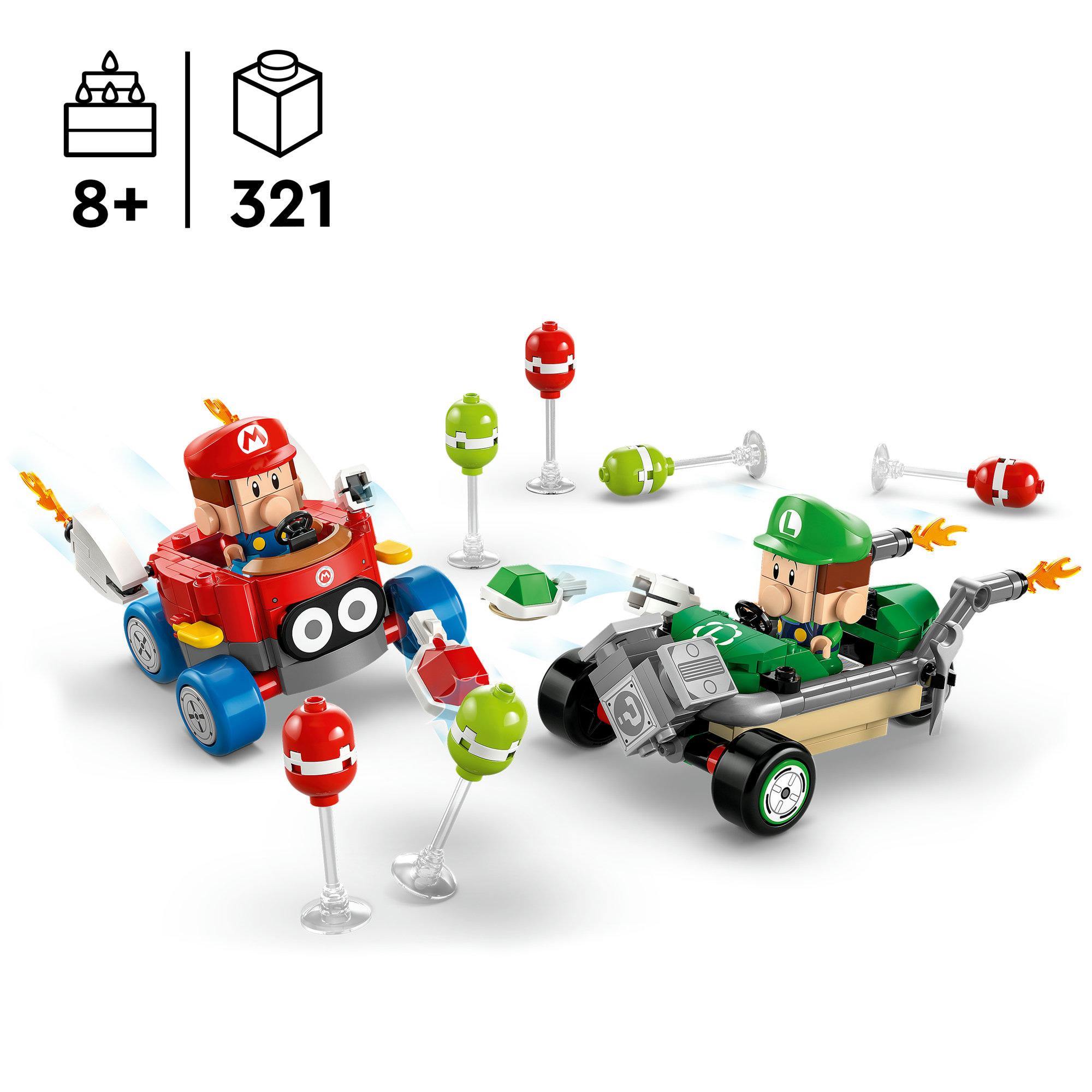 LEGO Super Mario Baby Mario vs. Baby Luigi Playset 72034 thumbnail 2