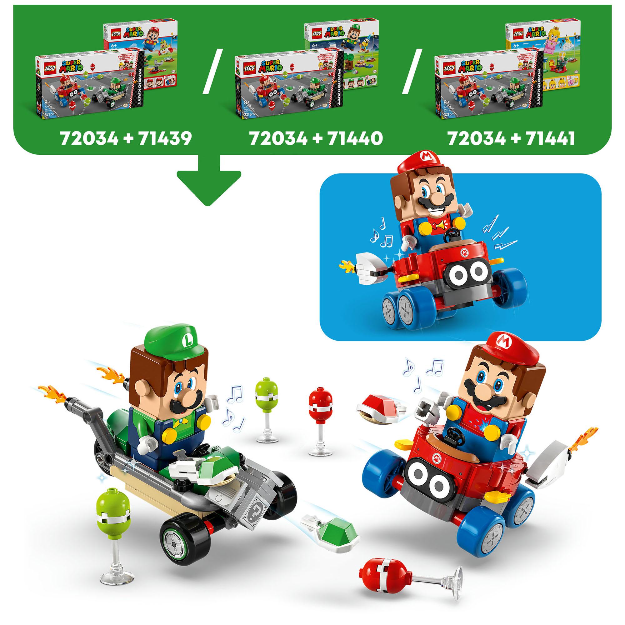 LEGO Super Mario Baby Mario vs. Baby Luigi Playset 72034 thumbnail 3