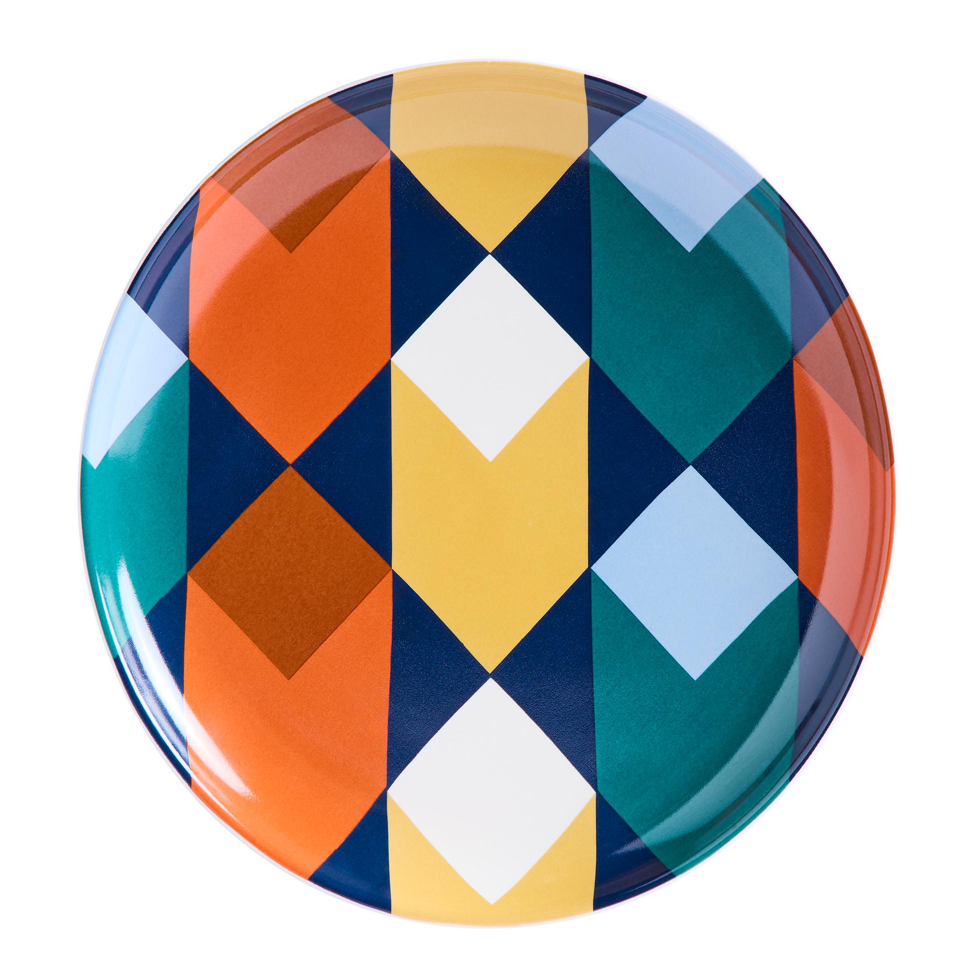 Habitat Geo Cube Print Side Plate