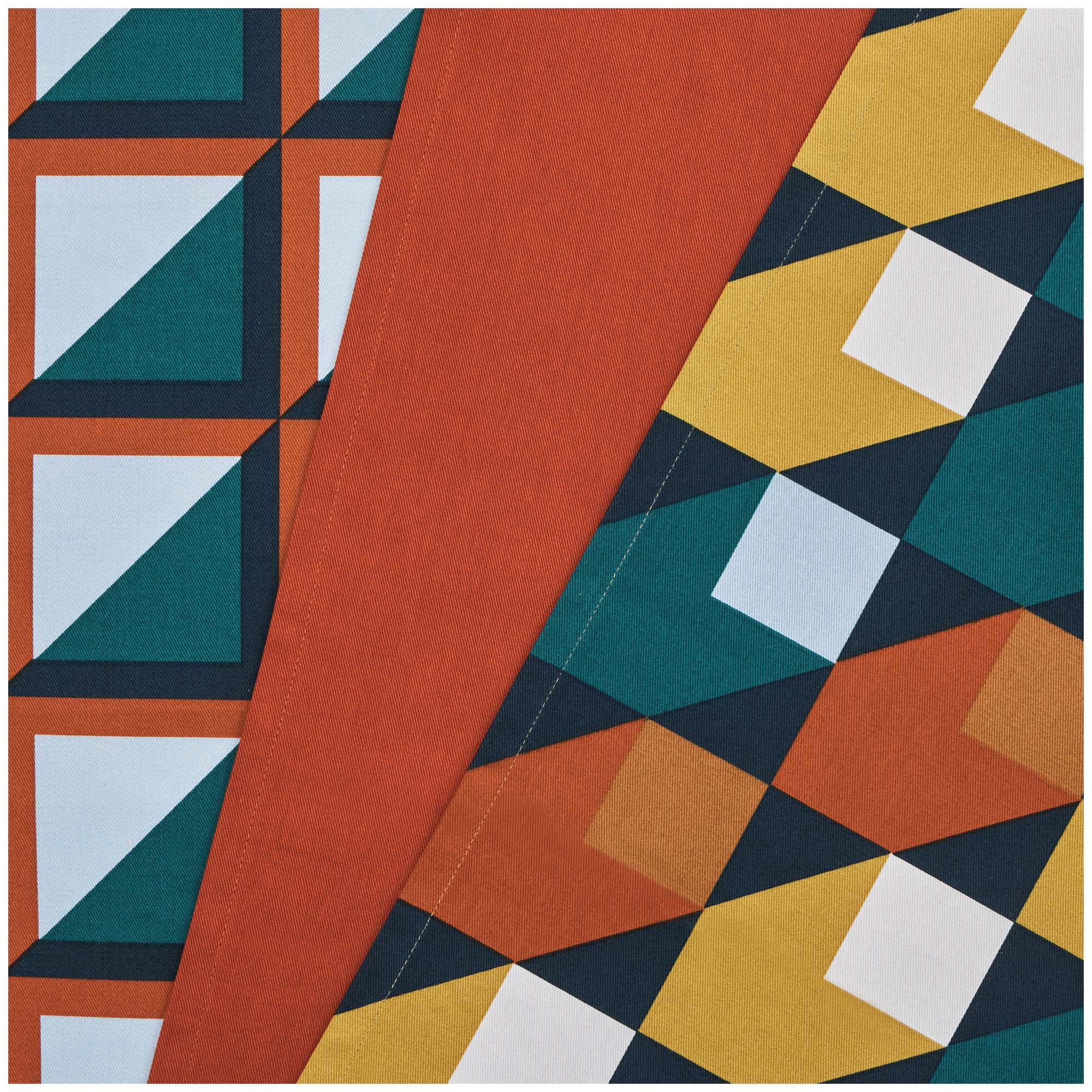 Habitat Pack of 3 Geo Cube Tea Towels thumbnail 2