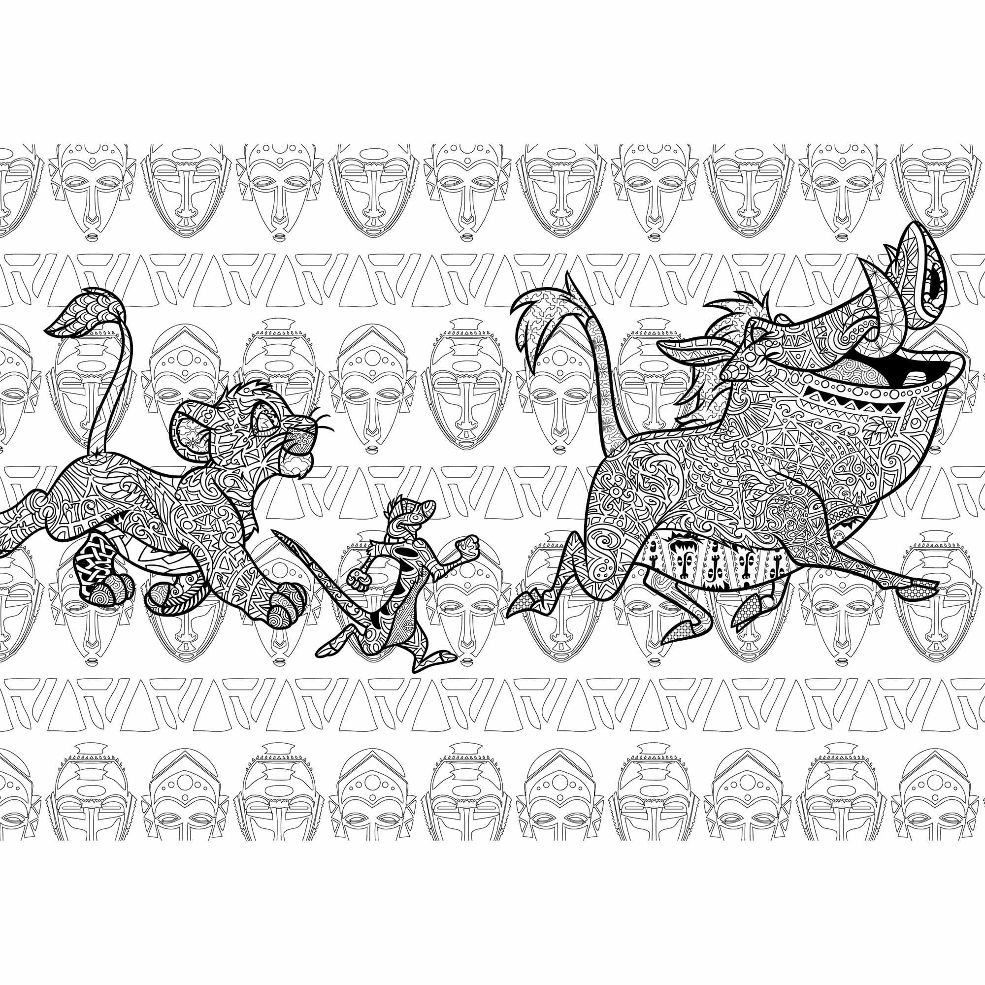 Igloo Books Disney Animals Colouring Book thumbnail 2