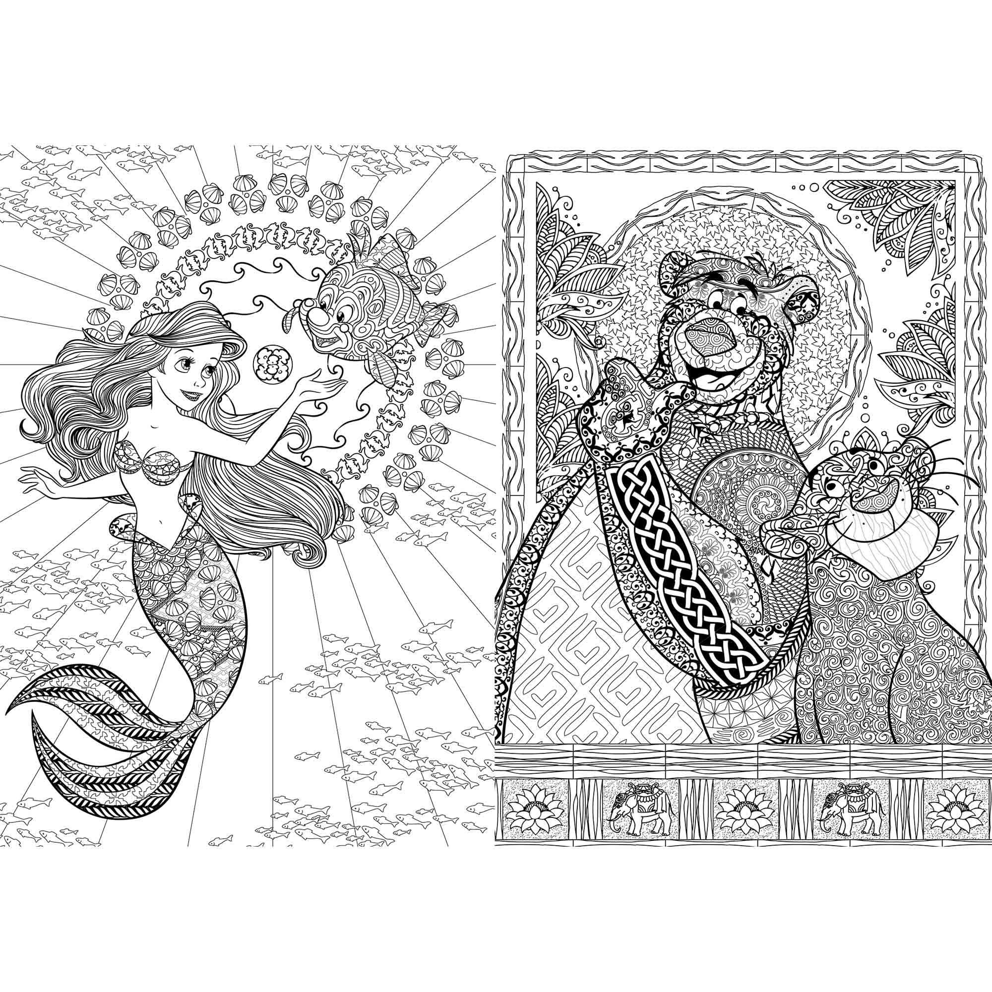 Igloo Books Disney Animals Colouring Book thumbnail 3