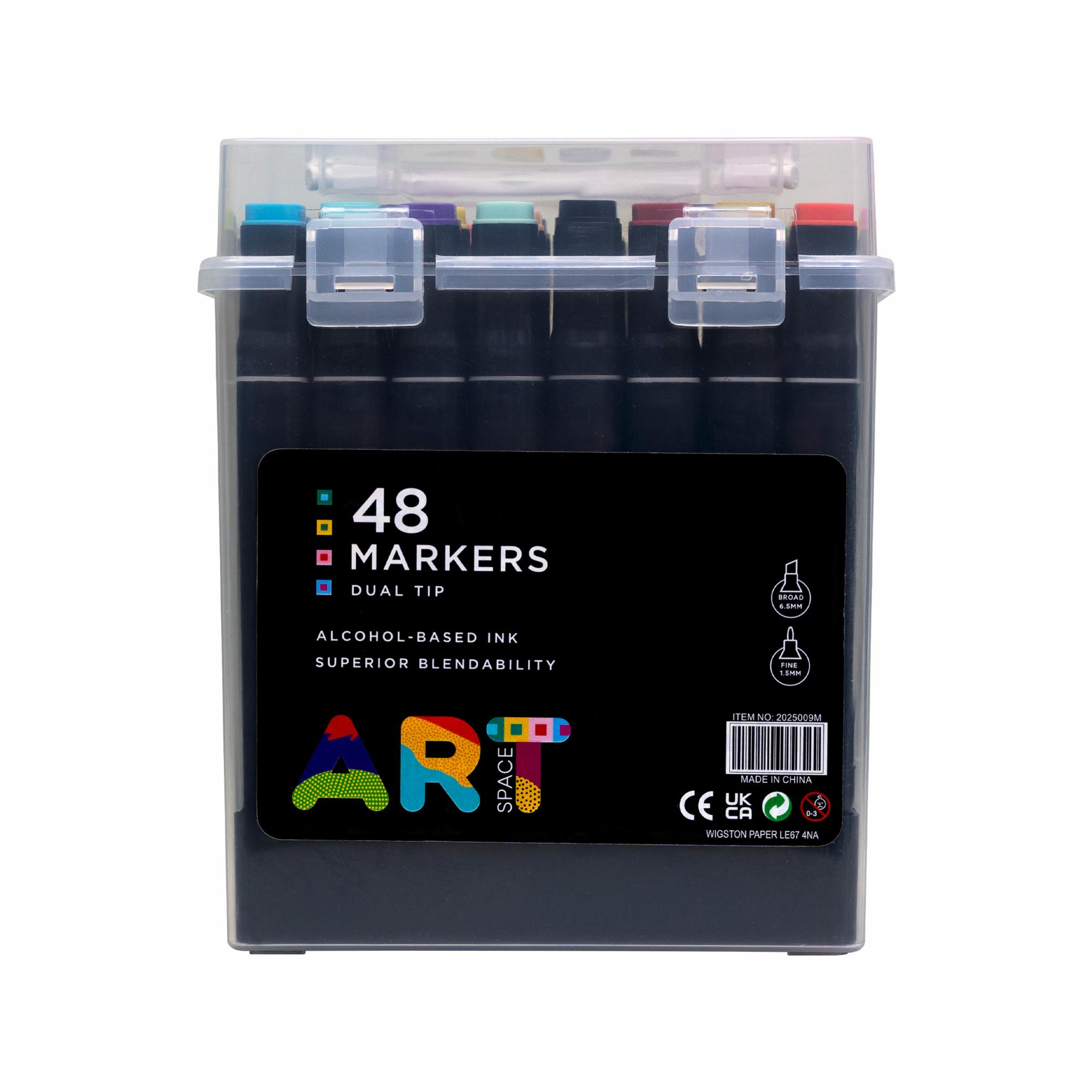 ArtSpace Pack of 48 Dual Markers