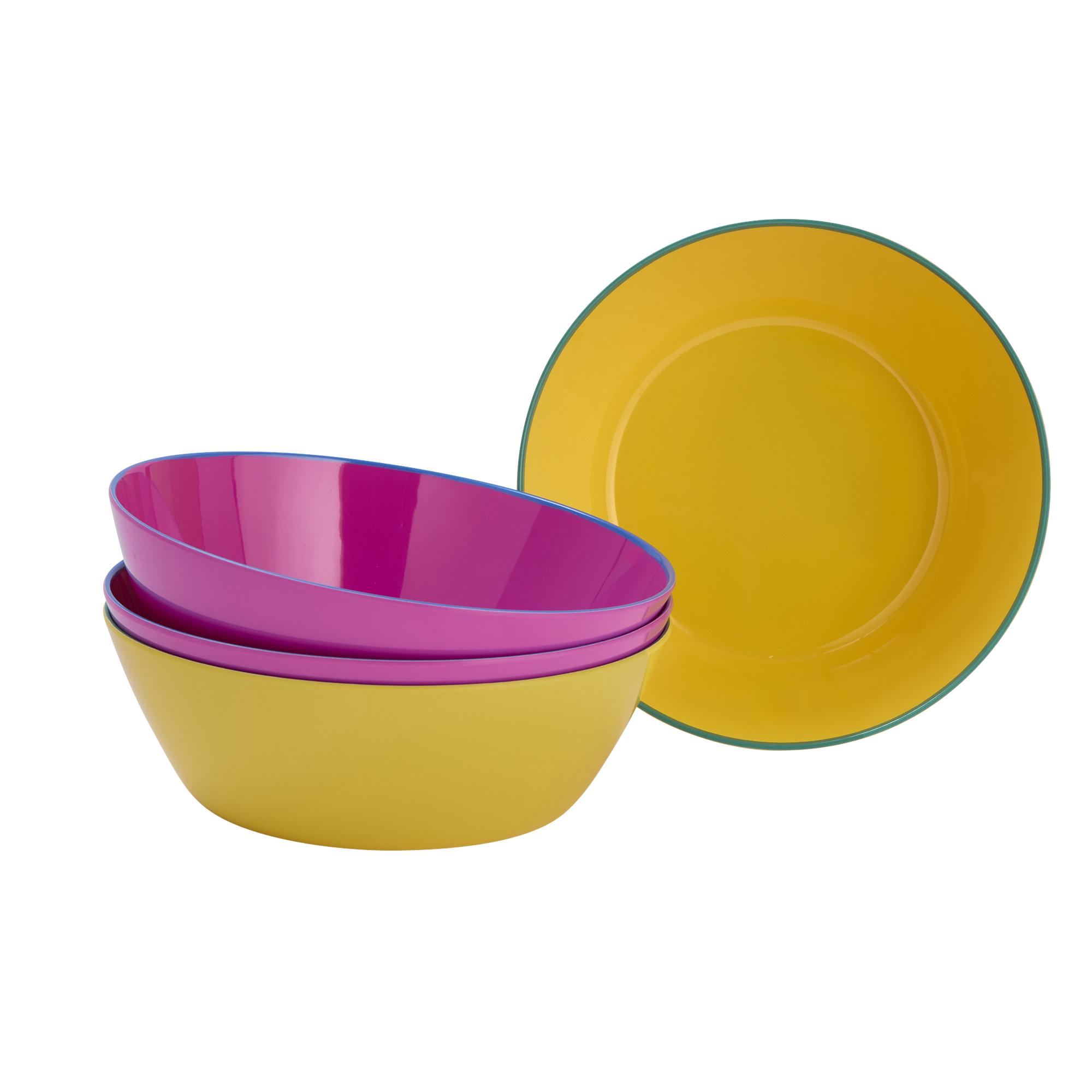 Sainsbury's Home Pack of 2 Family Dinnerware Bowl Assortment