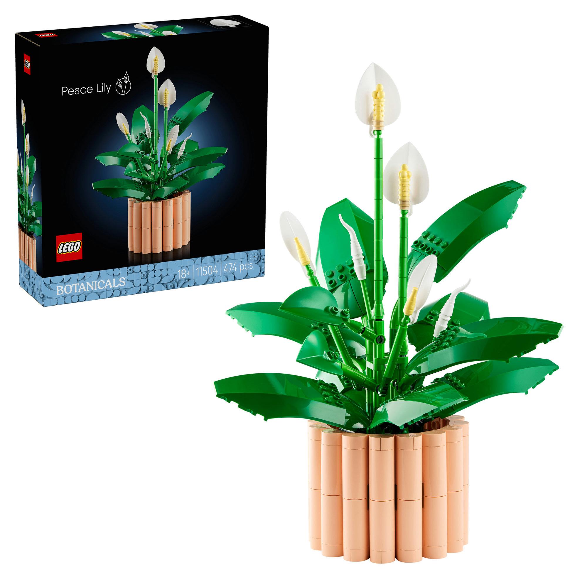 LEGO Botanicals Peace Lily Flower Decor Set 11504
