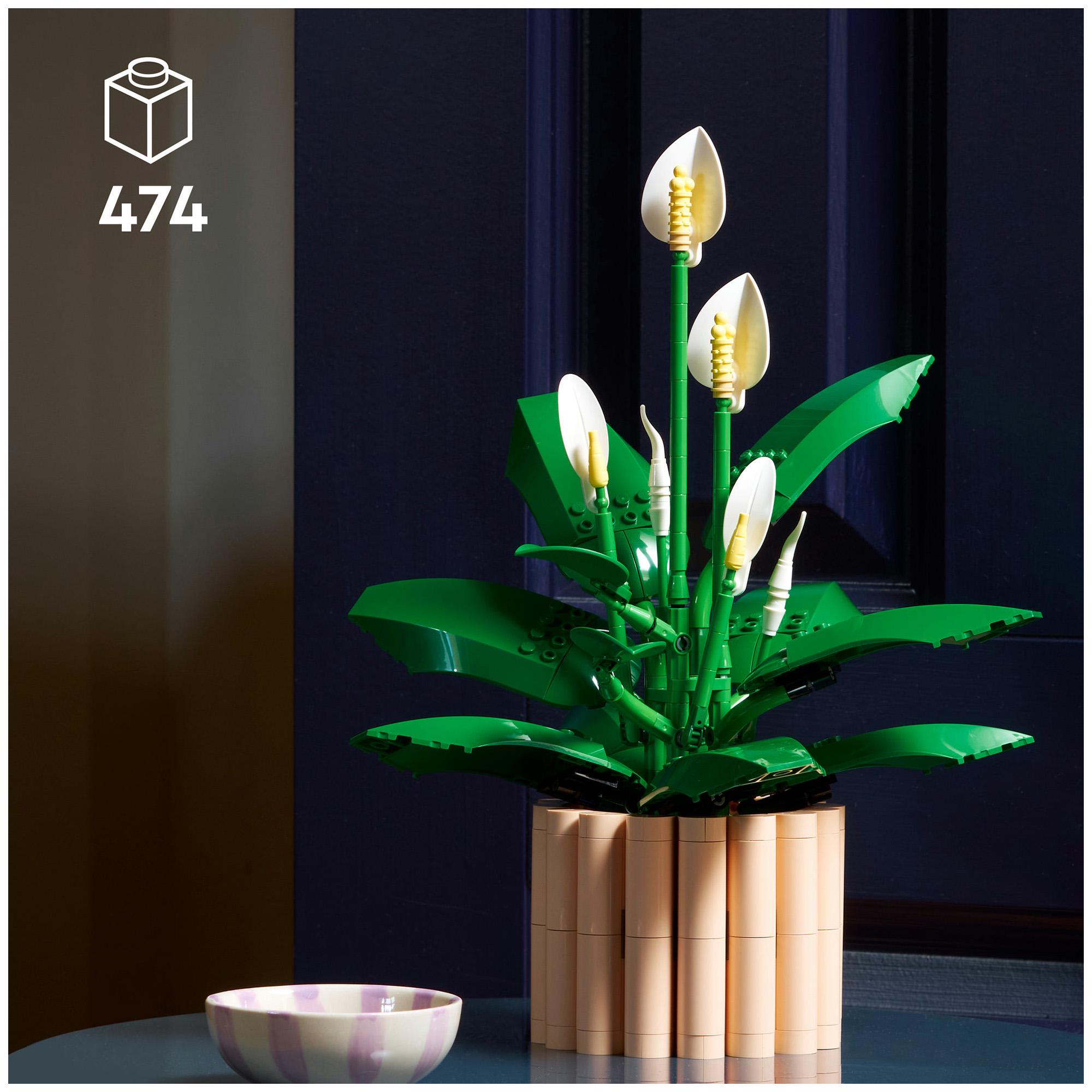LEGO Botanicals Peace Lily Flower Decor Set 11504 thumbnail 2
