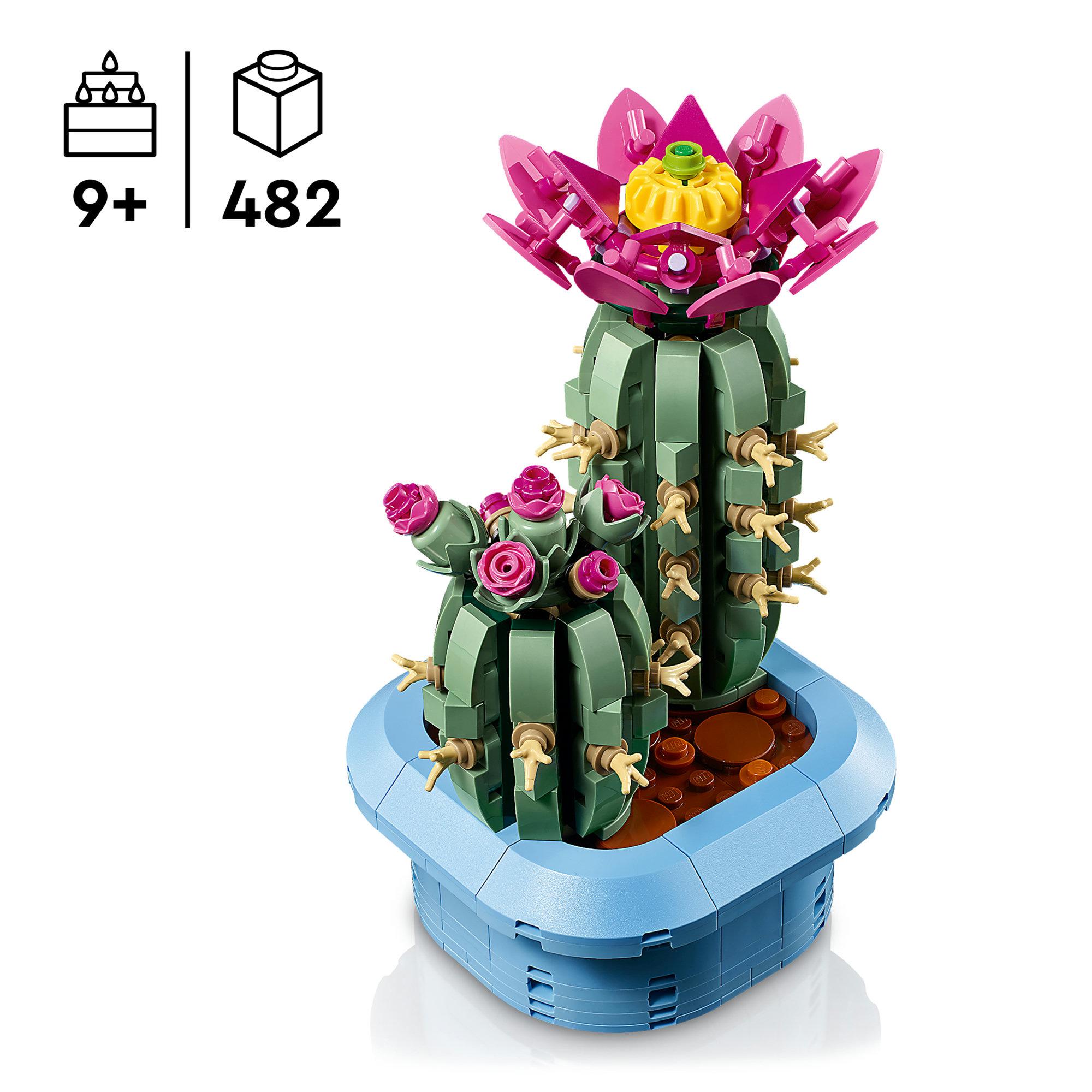 LEGO Botanicals Flowering Cactus - Faux Plants 11509 thumbnail 2