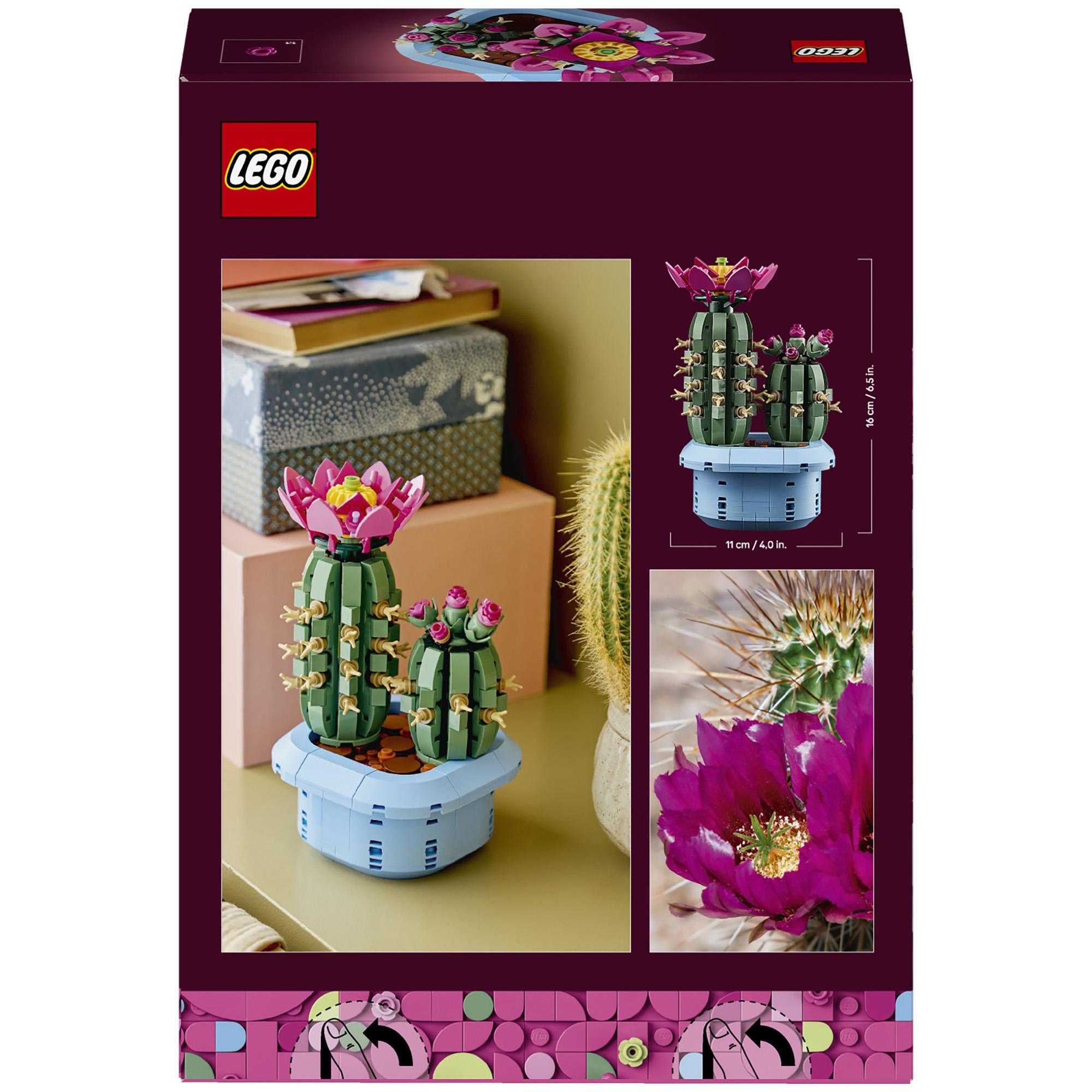 LEGO Botanicals Flowering Cactus - Faux Plants 11509 thumbnail 5