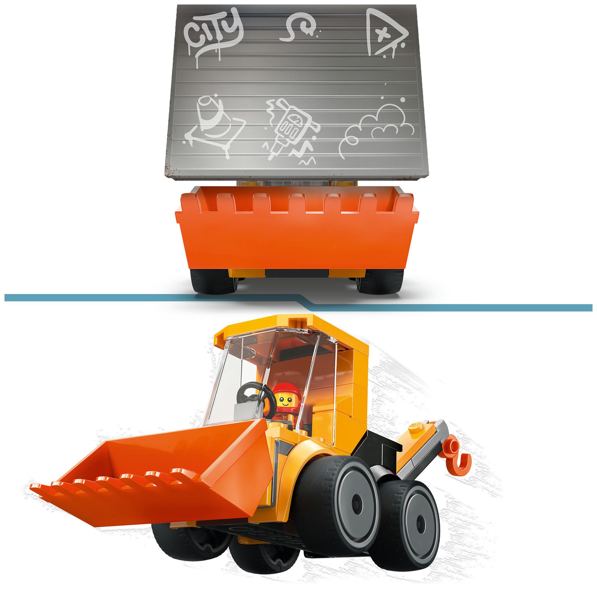 LEGO City Rides Construction Loader Toy 60483 thumbnail 3