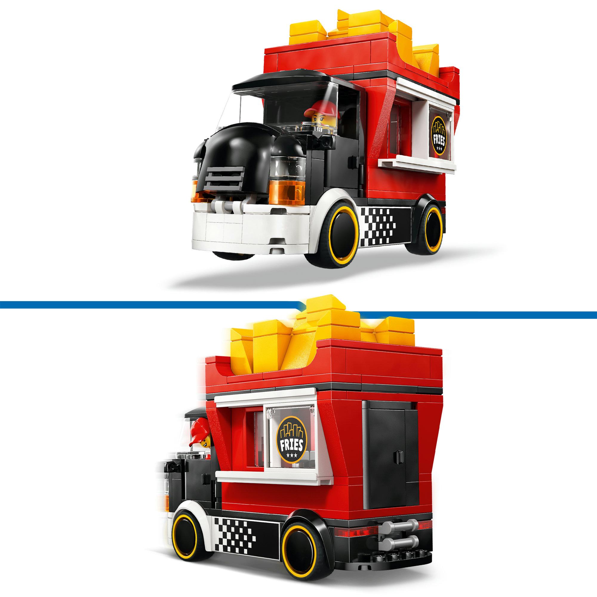 LEGO City Fries Food Truck Toy 60488 thumbnail 3