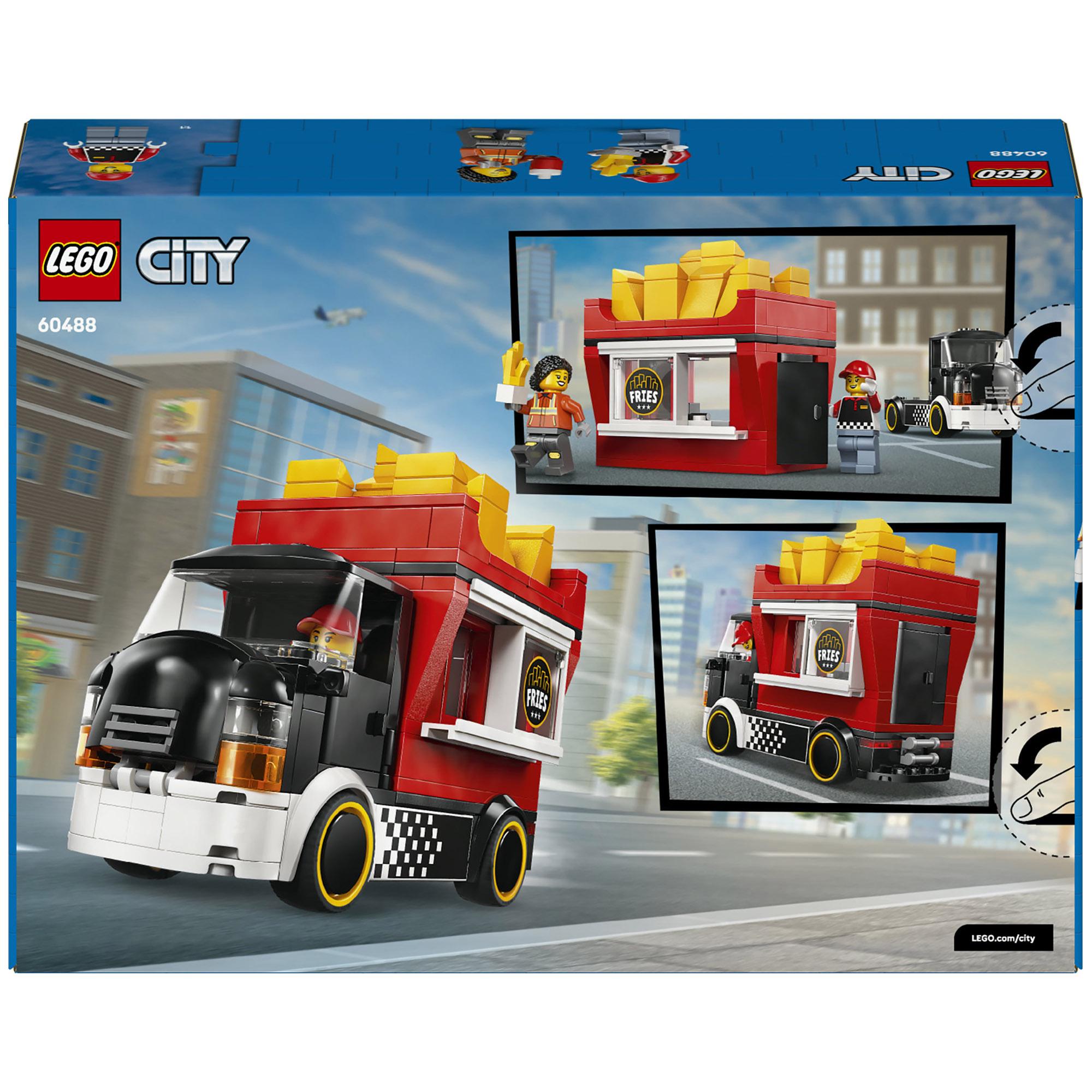 LEGO City Fries Food Truck Toy 60488 thumbnail 5