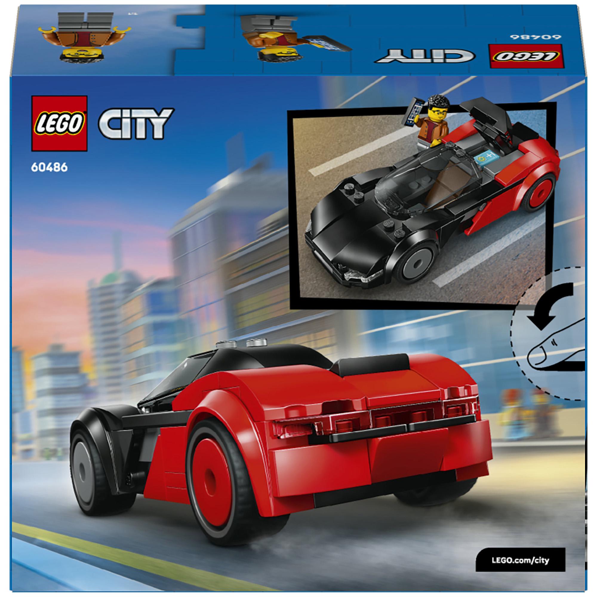 LEGO City EV Supercar Toy 60486 thumbnail 4