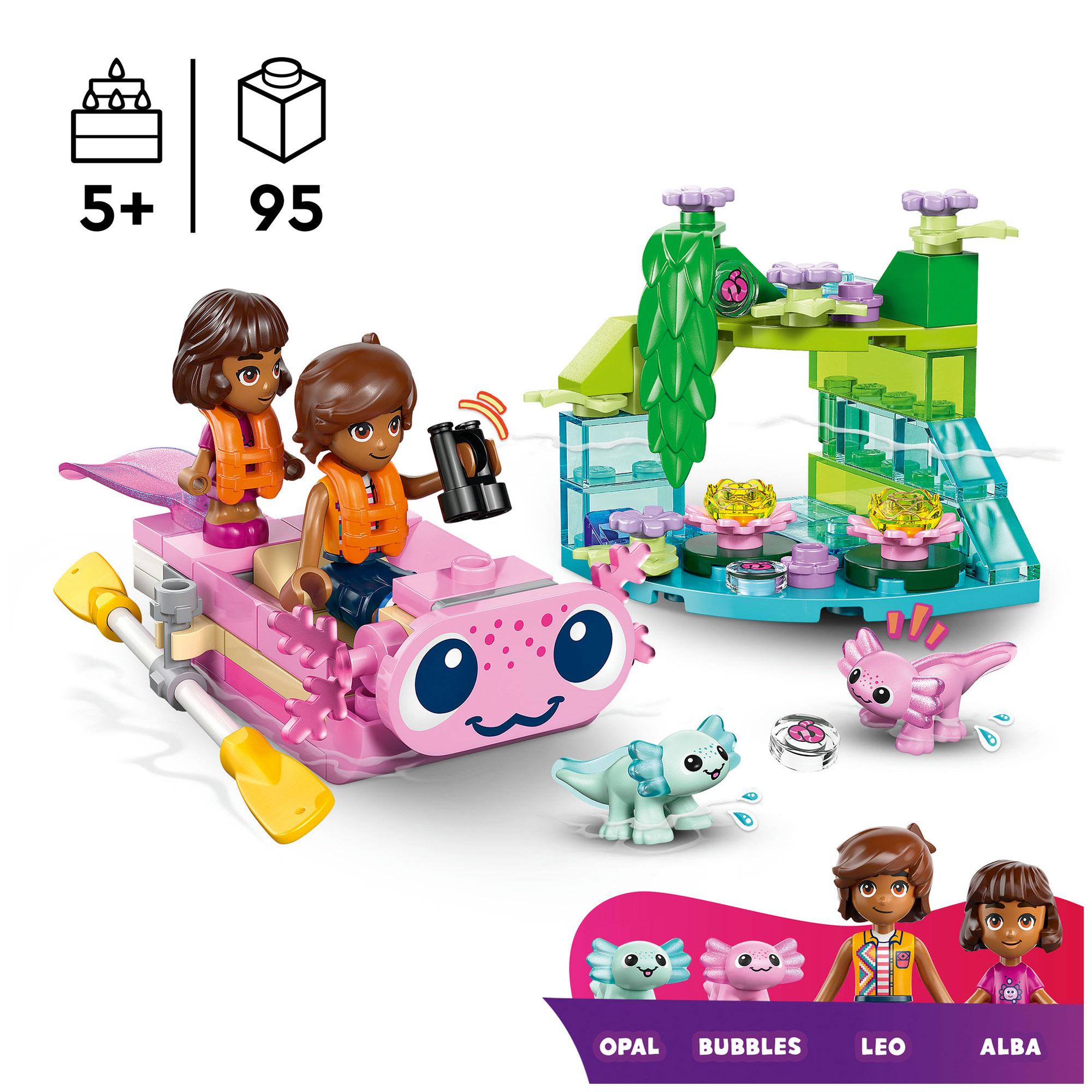 LEGO Friends Axolotl Adventure Boat Toy 42681 thumbnail 2