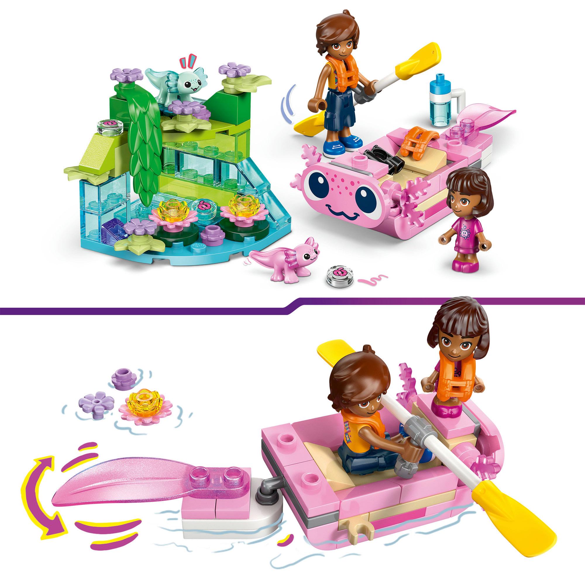 LEGO Friends Axolotl Adventure Boat Toy 42681 thumbnail 3
