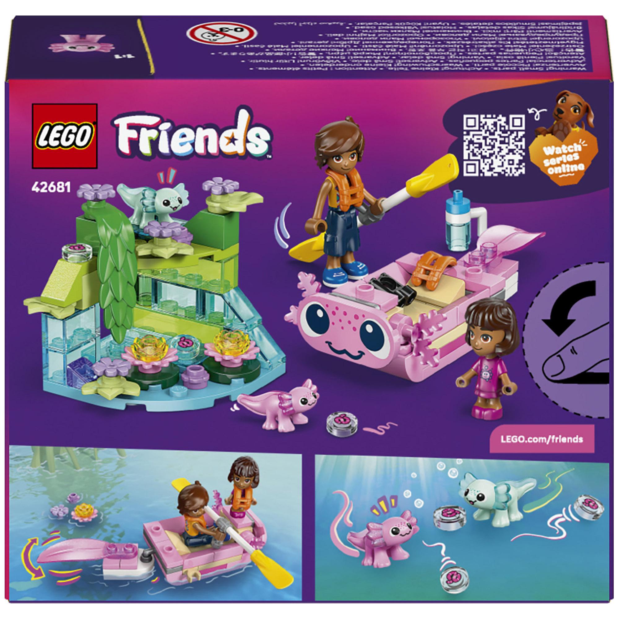 LEGO Friends Axolotl Adventure Boat Toy 42681 thumbnail 5