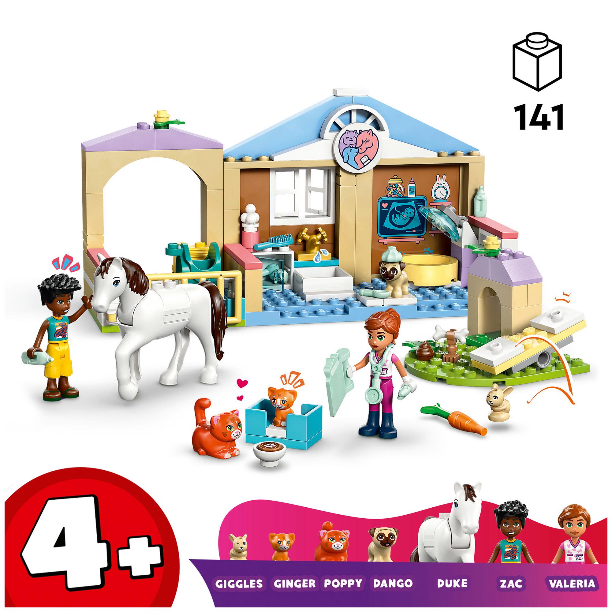 LEGO Friends Animal Vet Clinic Toy Playset 42696 thumbnail 2
