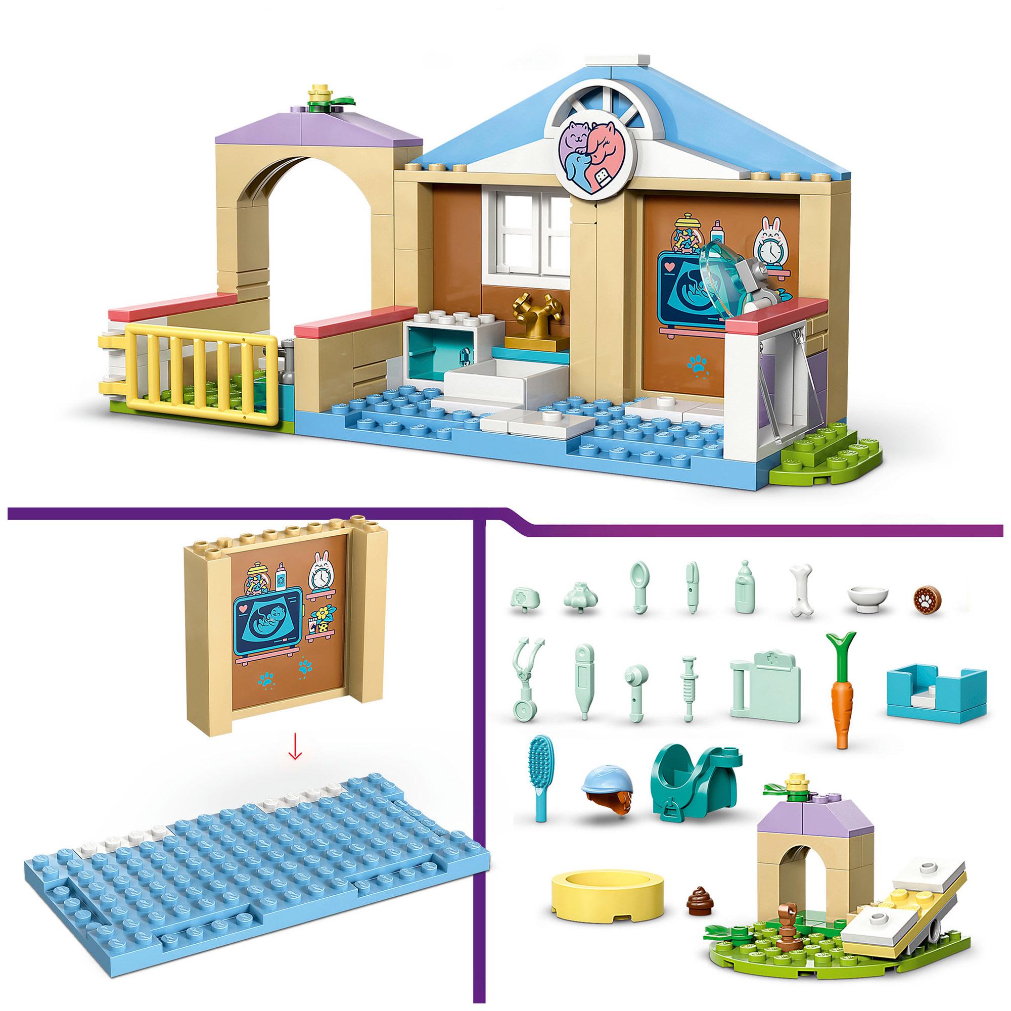 LEGO Friends Animal Vet Clinic Toy Playset 42696 thumbnail 3