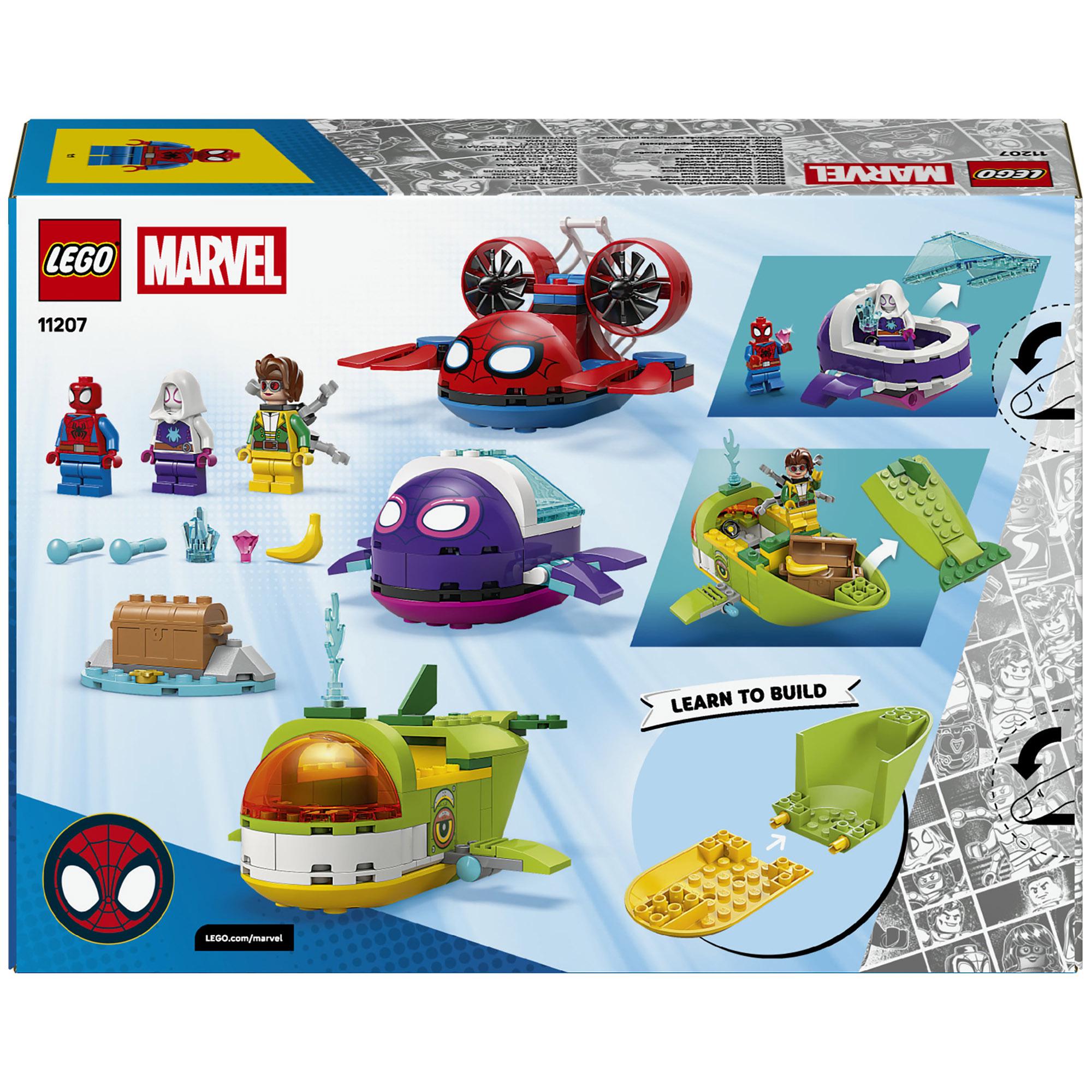 LEGO Marvel Spidey Underwater Vehicles Set 11207 thumbnail 4