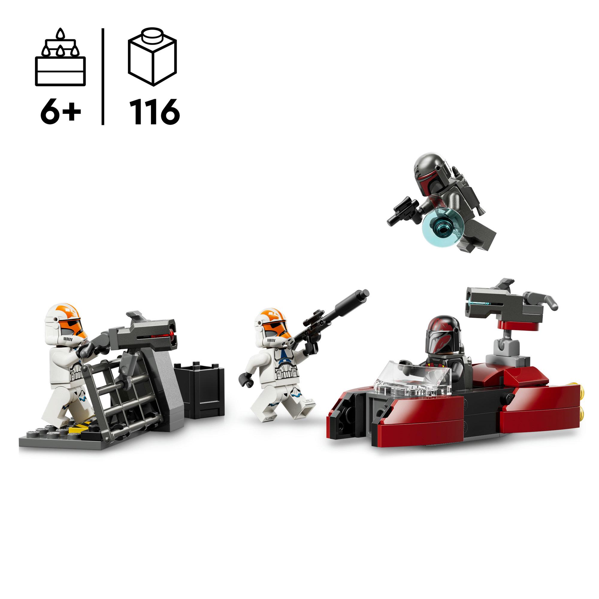 LEGO Star Wars Siege of Mandalore Battle Pack 75449 thumbnail 2