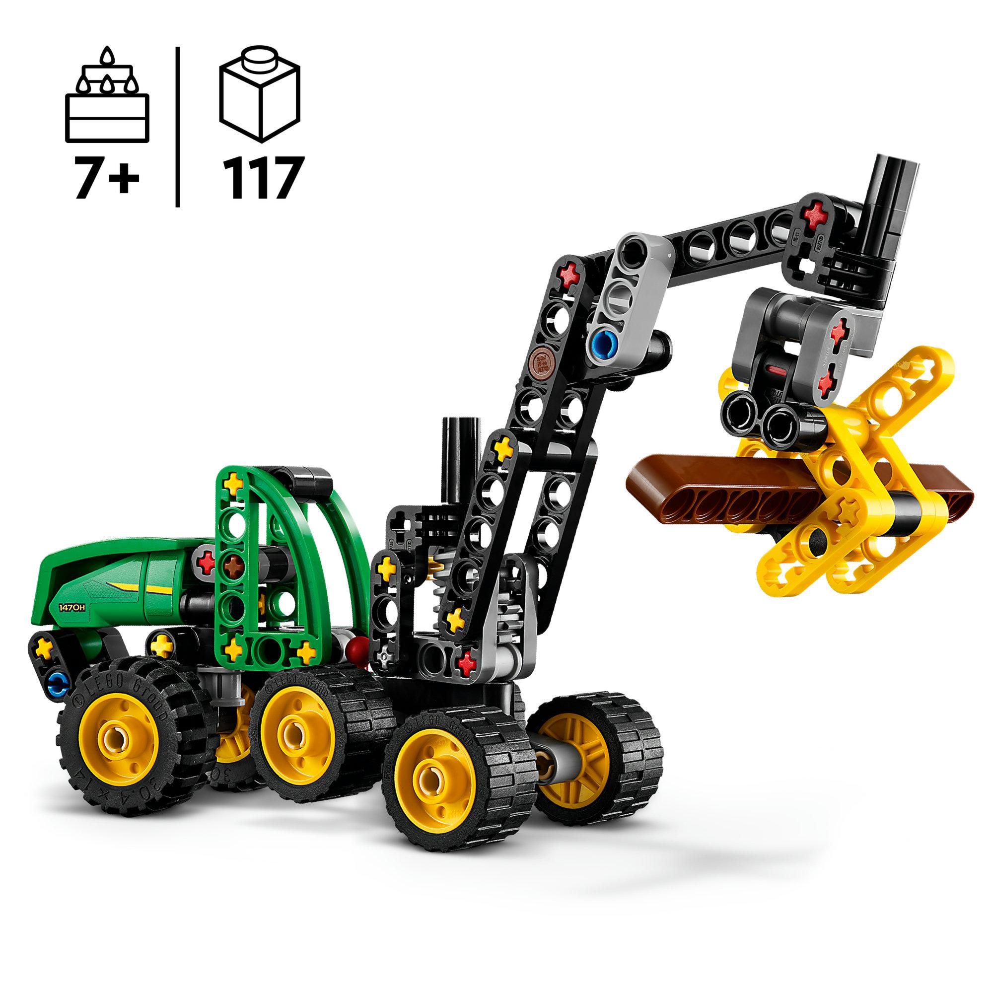 LEGO Technic John Deere 1470H Wheeled Harvester 42218 thumbnail 2