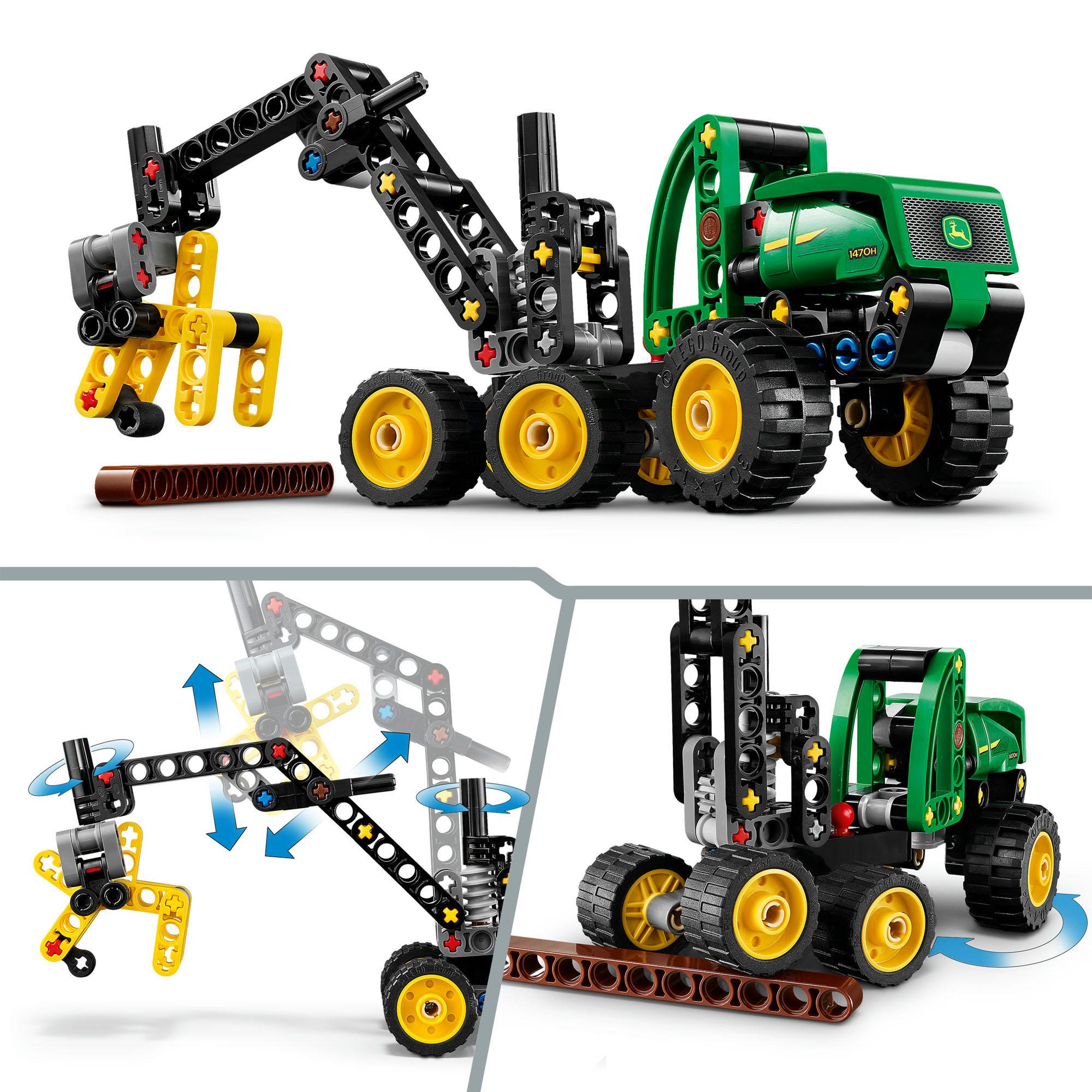 LEGO Technic John Deere 1470H Wheeled Harvester 42218 thumbnail 4