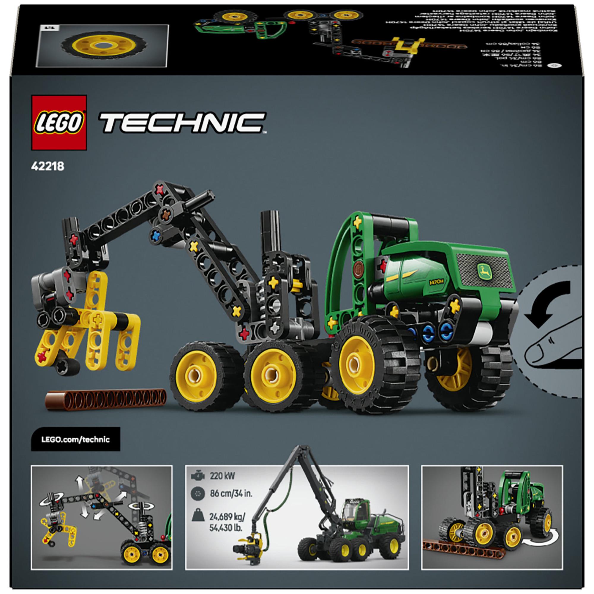 LEGO Technic John Deere 1470H Wheeled Harvester 42218 thumbnail 5