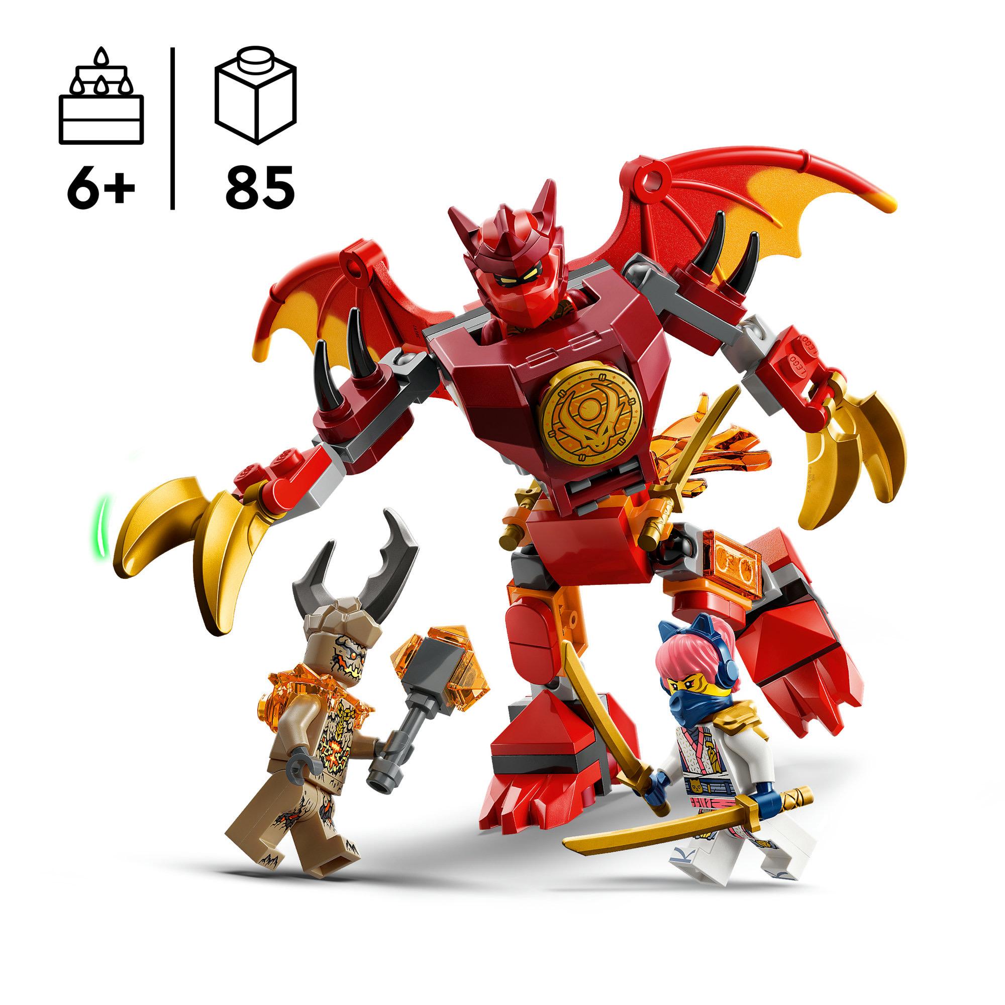 LEGO Ninjago Kai's Dragon Mech Battle Pack Toy 71851 thumbnail 2
