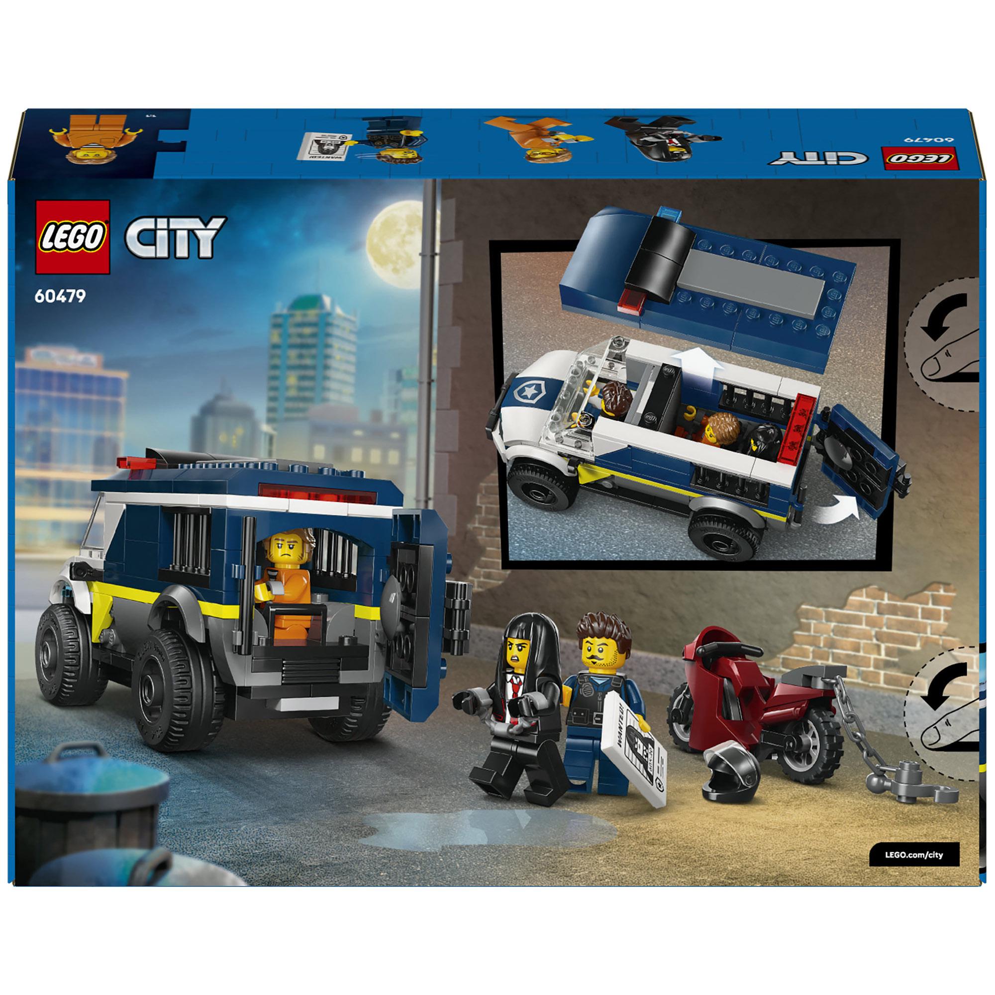 LEGO City Police Prisoner Transport Van Toy 60479 thumbnail 5