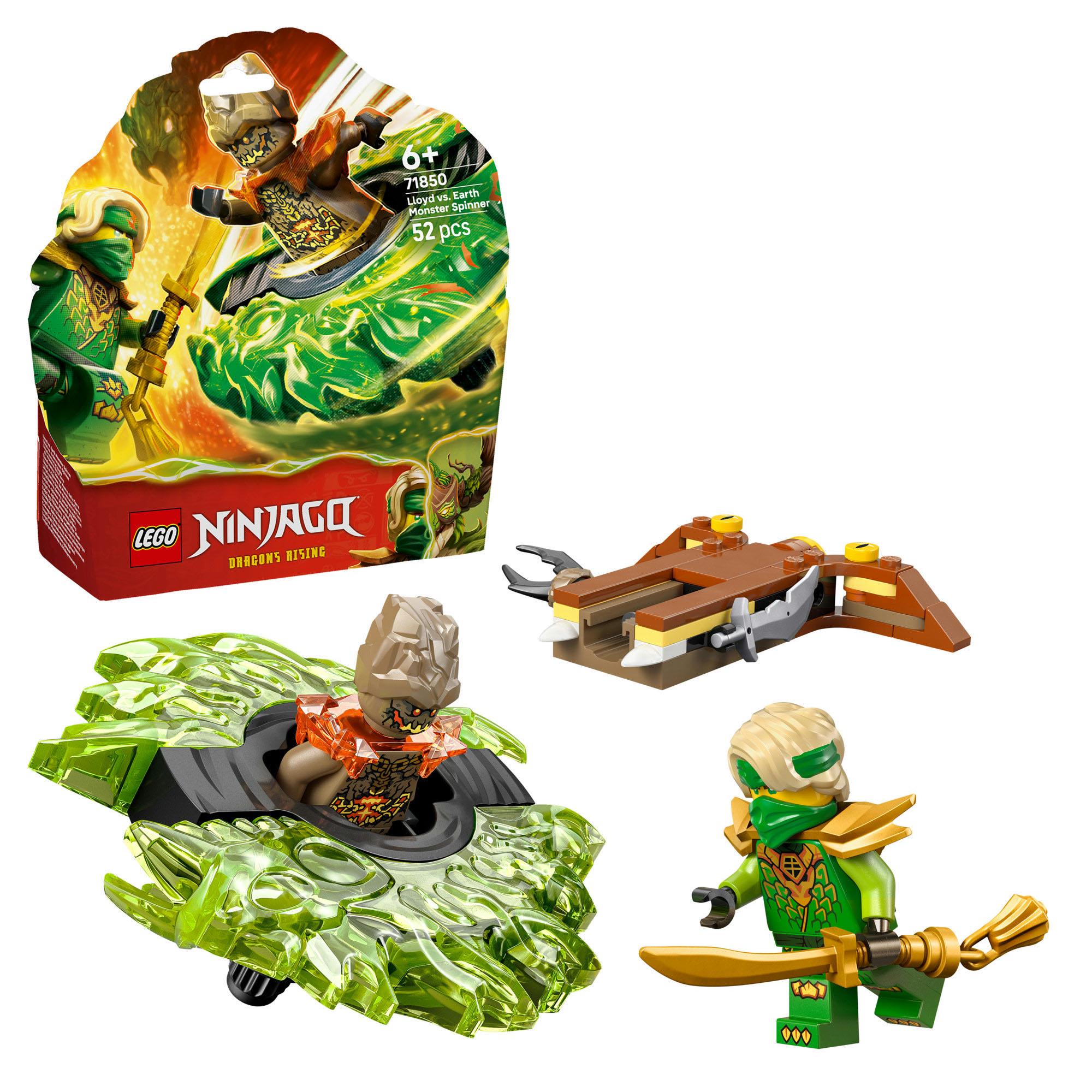 LEGO Ninjago Lloyd vs. Earth Monster Spinner Battle Toy 71850