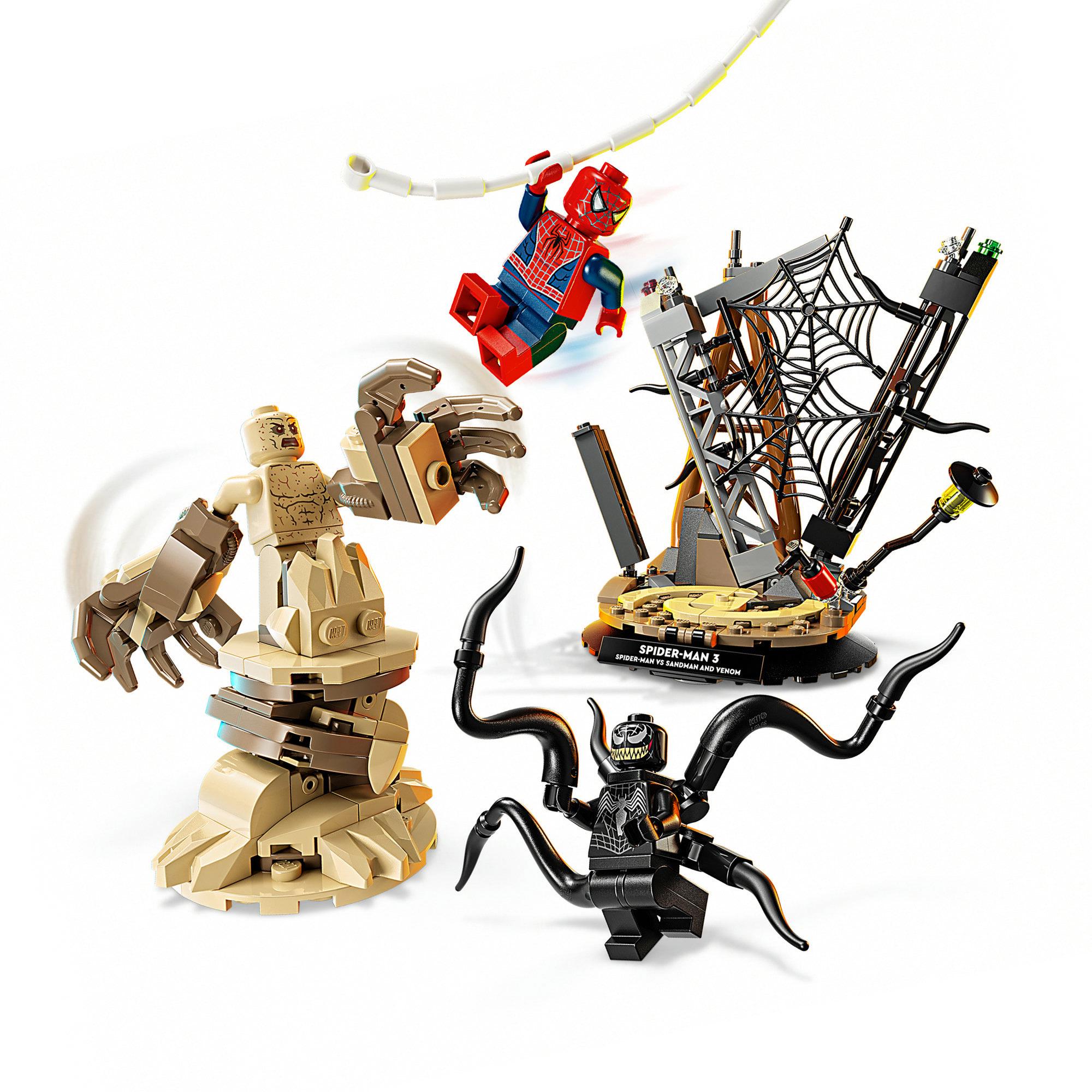 LEGO Marvel Epic Battle: Spider-Man vs. Sandman Building Toy 76334 thumbnail 3
