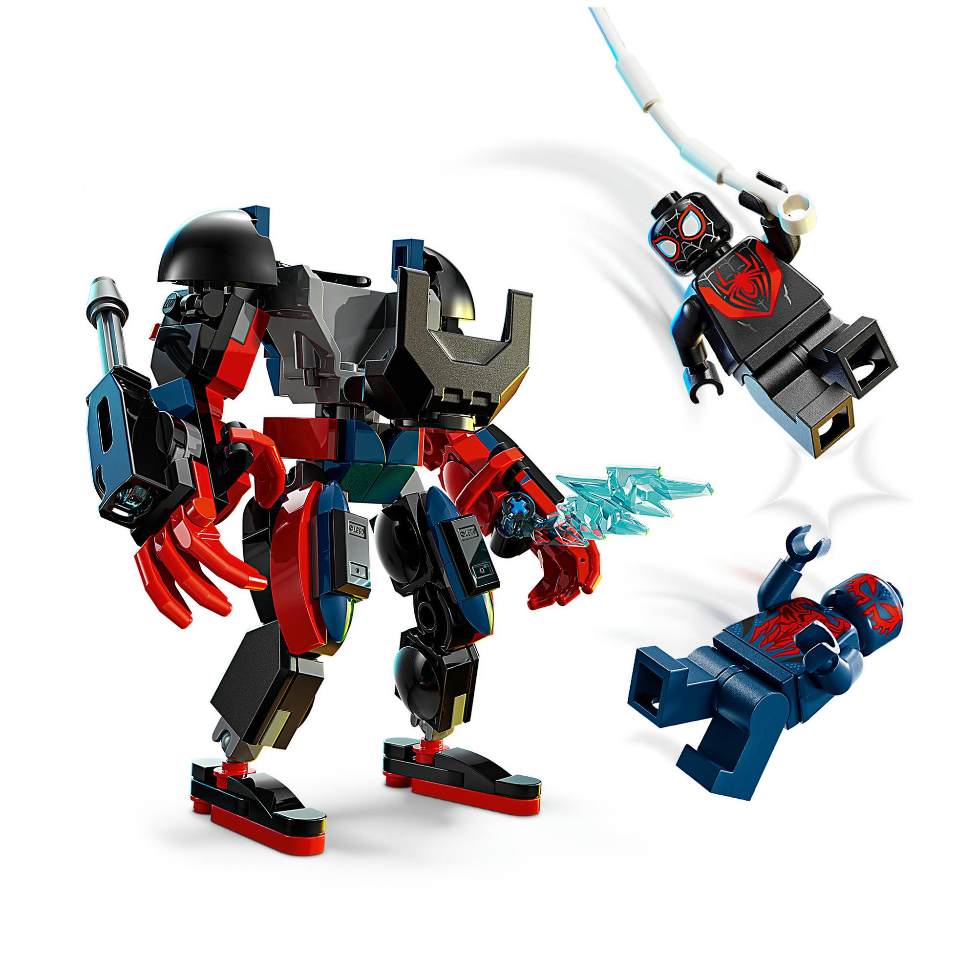 LEGO Marvel Miles Morales Mech vs. Spider-Man Building Toy 2099 thumbnail 3