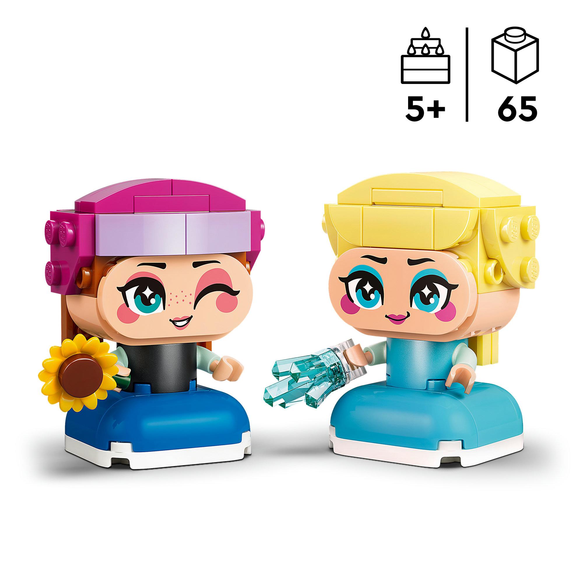 LEGO Disney Frozen Mini Anna & Elsa Figures 43284 thumbnail 2