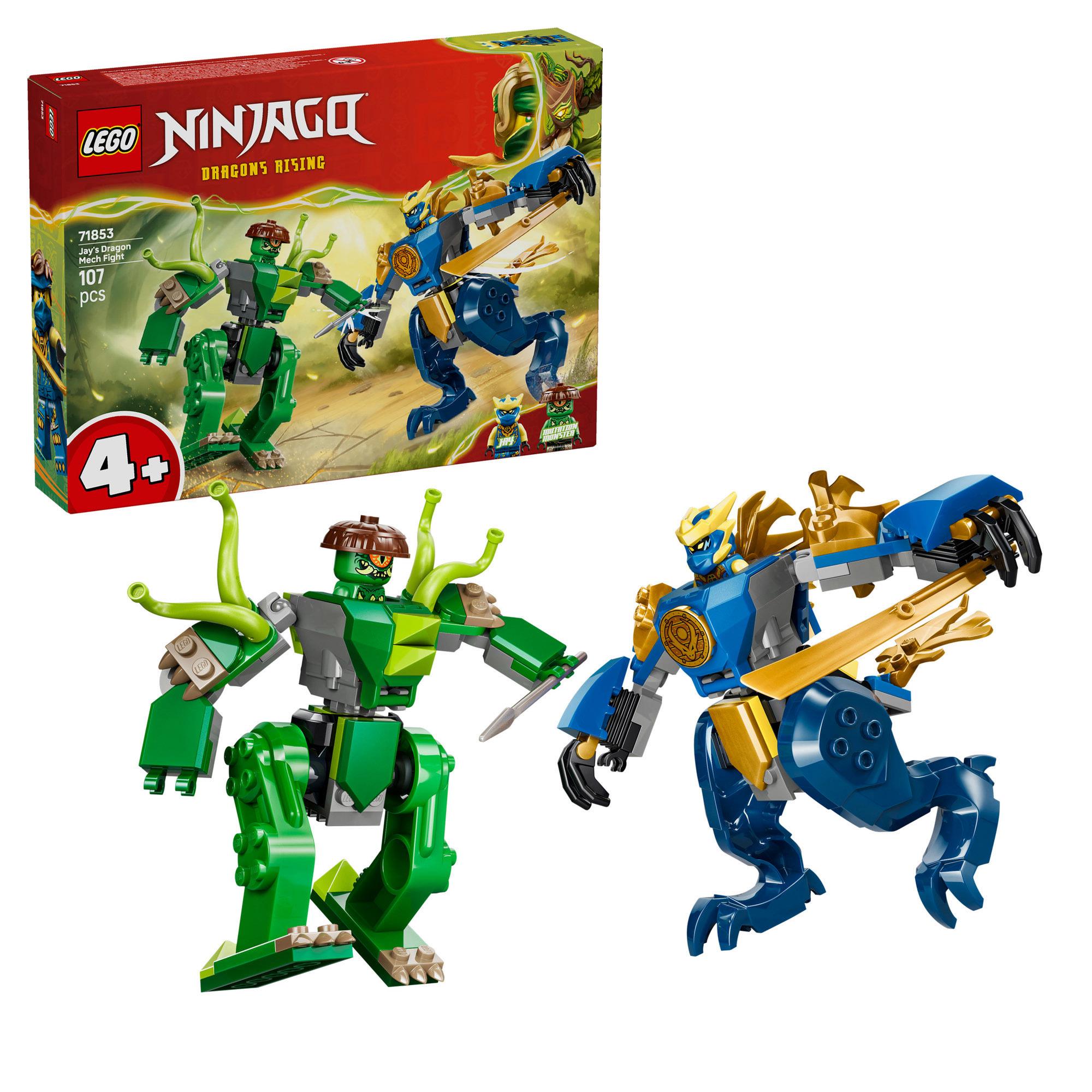 LEGO Ninjago Jay’s Dragon Mech Fight Ninja Toy 71853