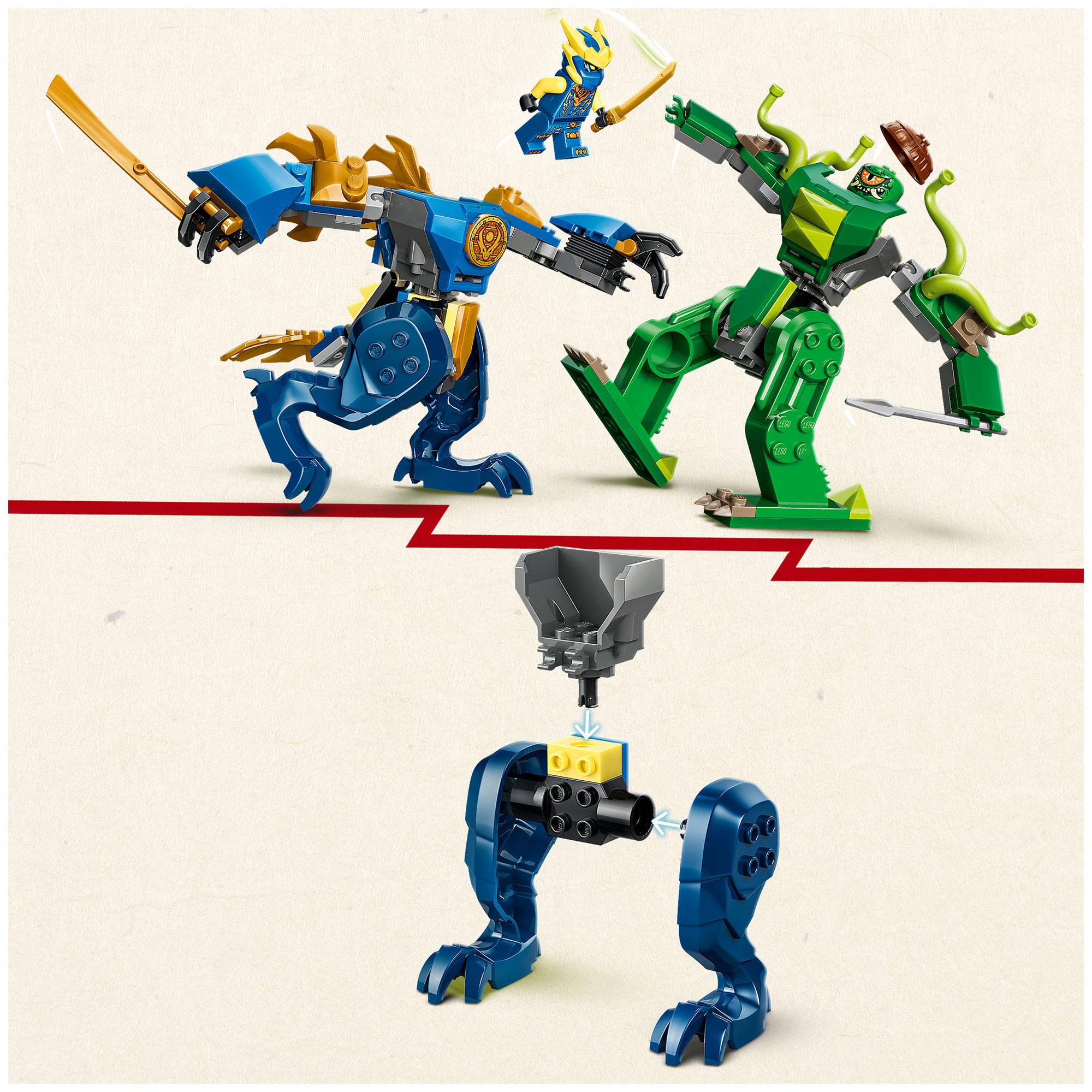 LEGO Ninjago Jay’s Dragon Mech Fight Ninja Toy 71853 thumbnail 3